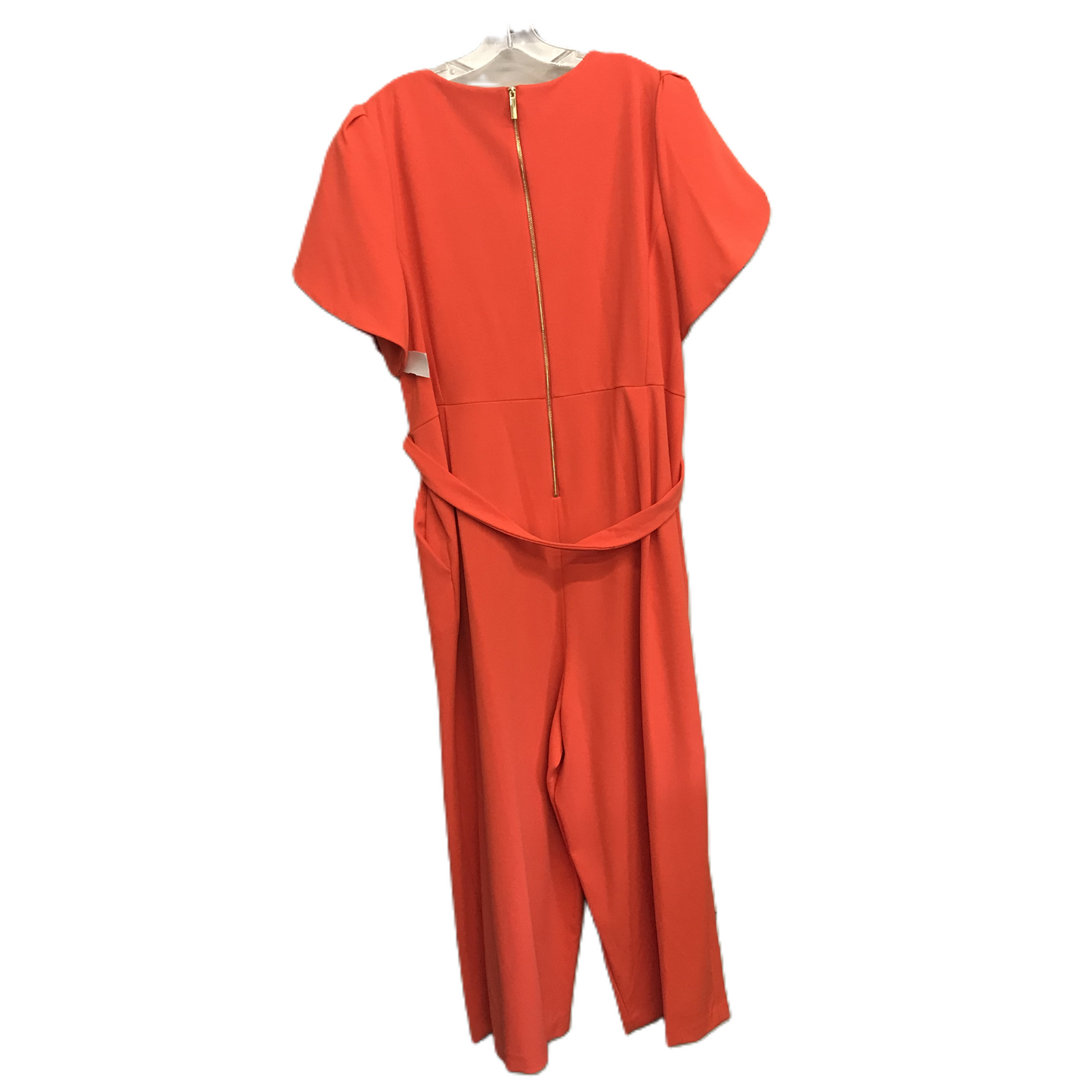 Orange Jumpsuit By Calvin Klein, Size: 2x