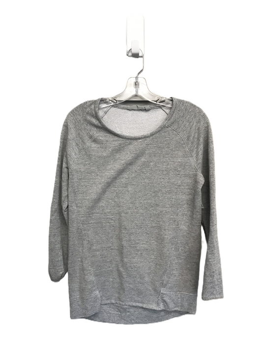 Grey Athletic Sweatshirt Crewneck By Athleta, Size: Xs