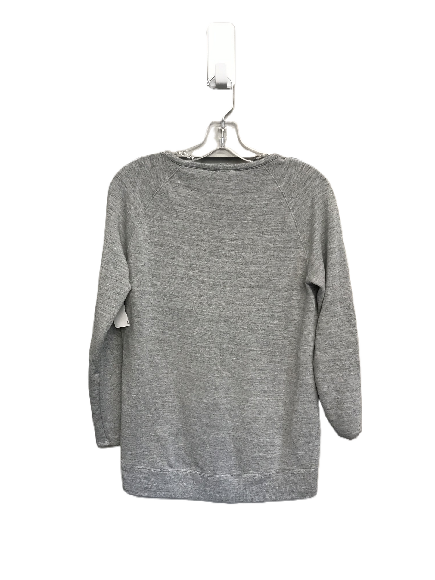 Grey Athletic Sweatshirt Crewneck By Athleta, Size: Xs