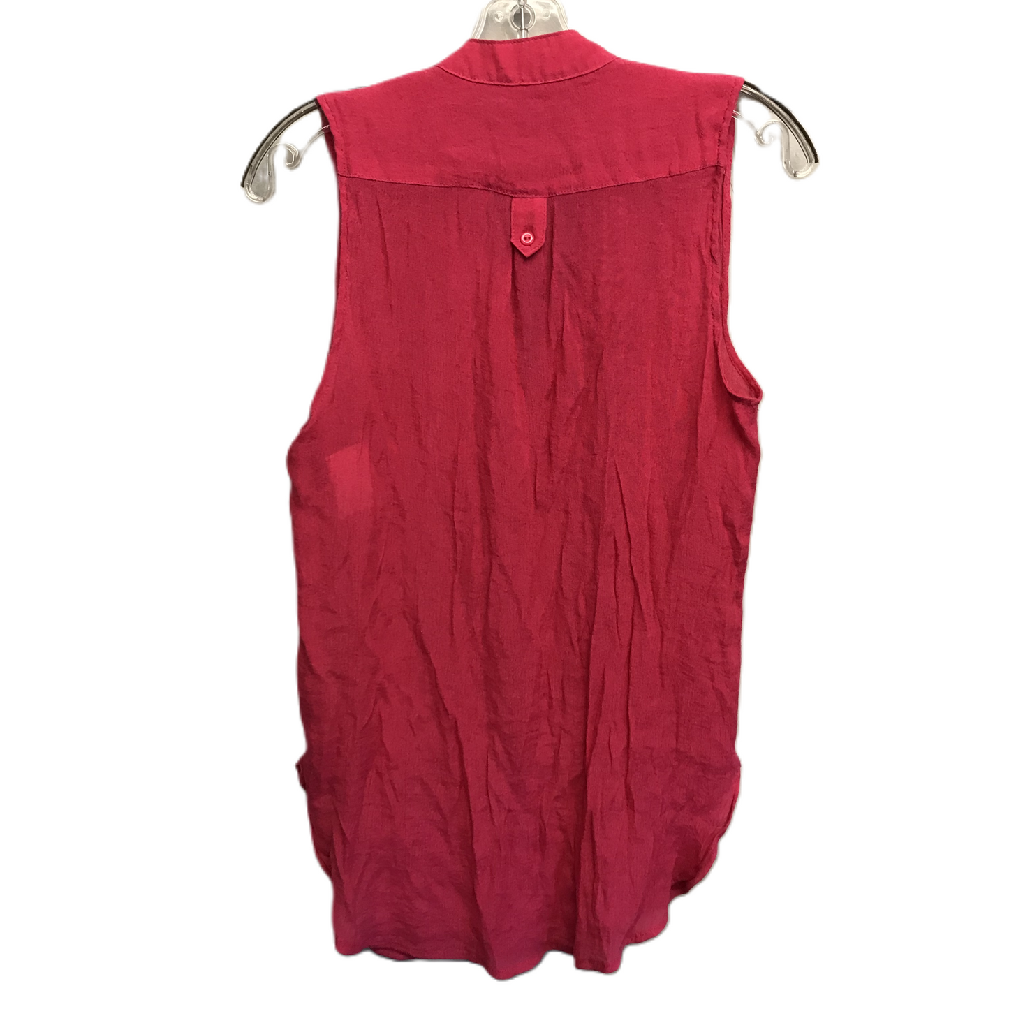 Pink Top Sleeveless By Miami, Size: M