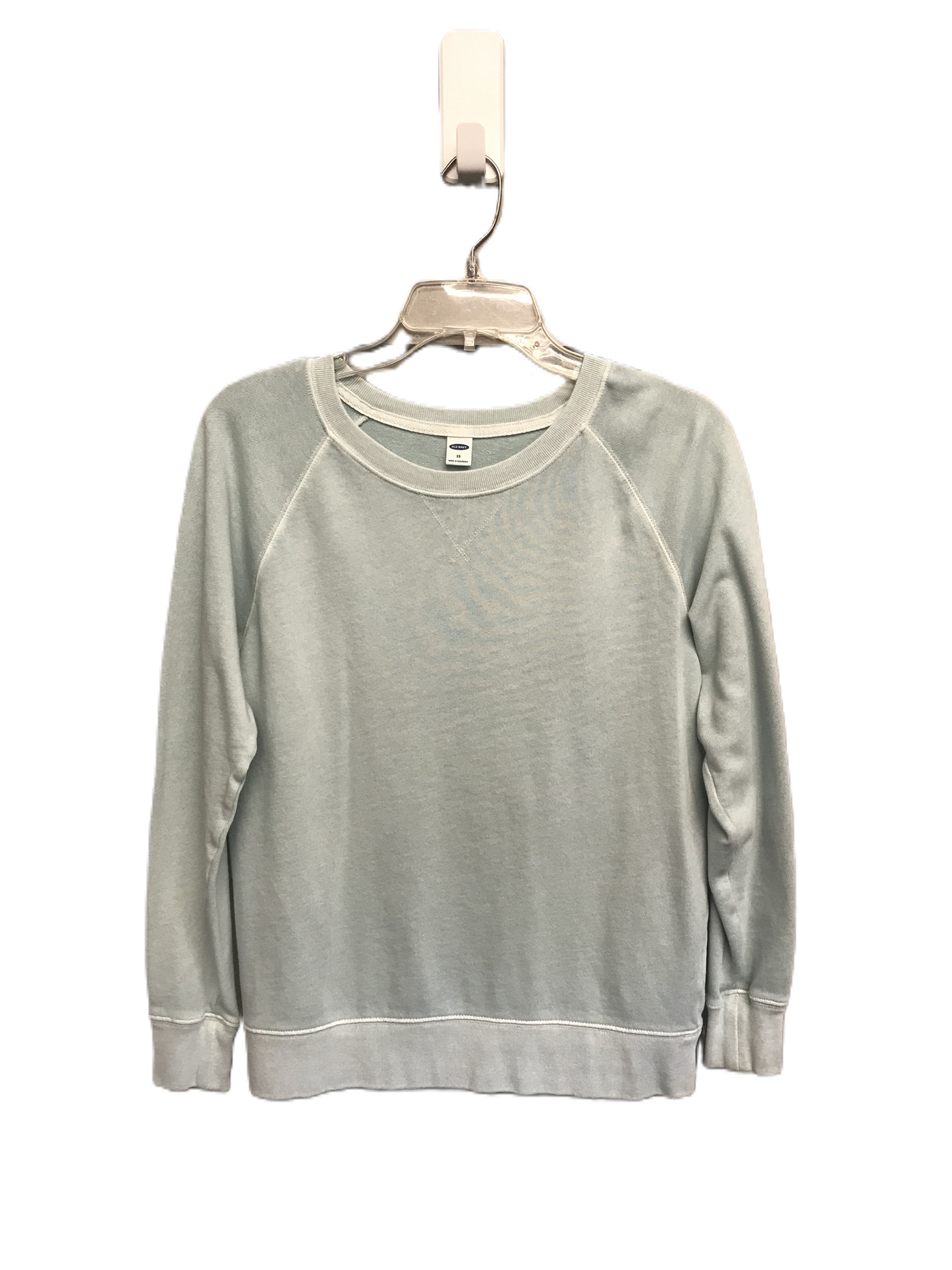 Green Sweatshirt Crewneck By Old Navy, Size: Xs