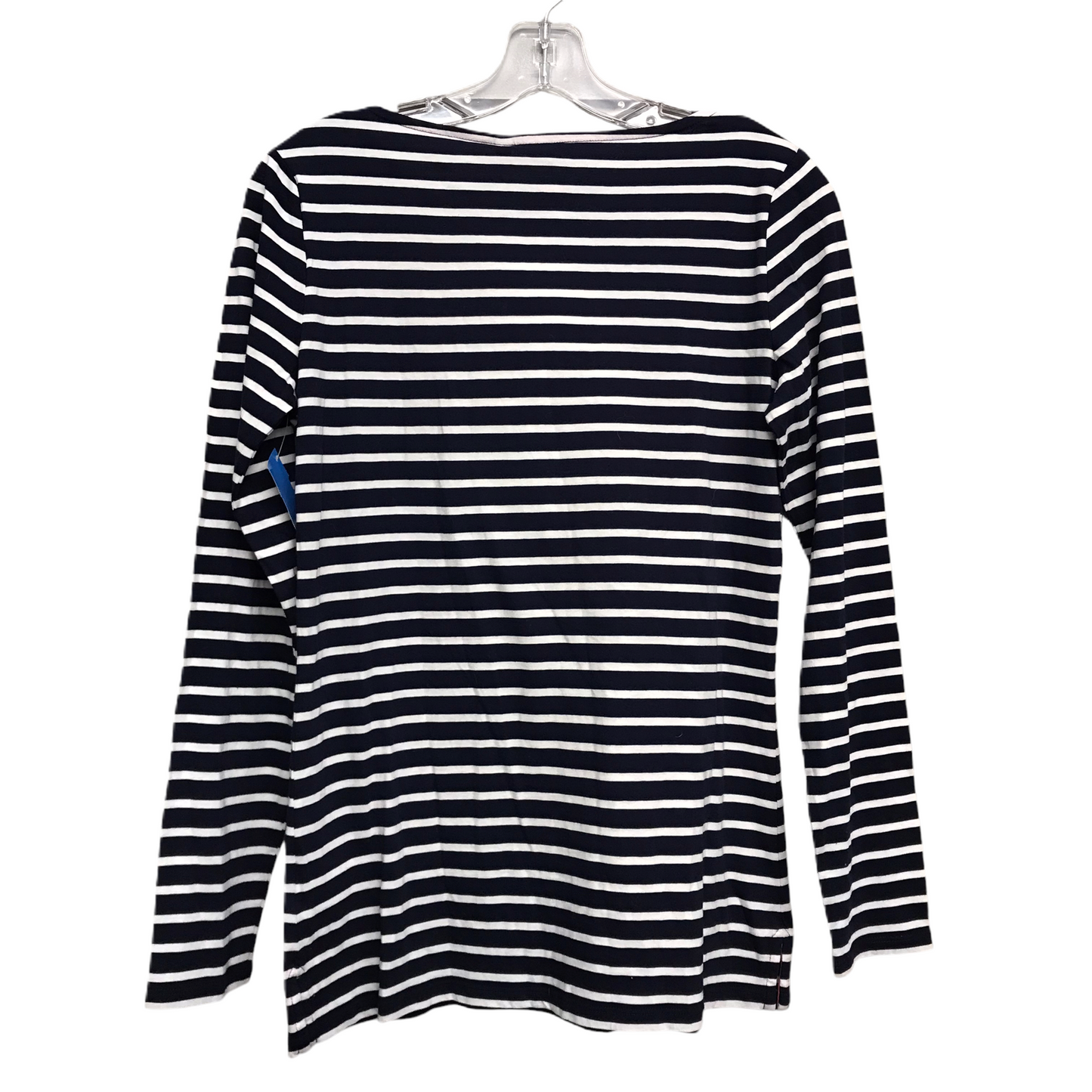 Top Long Sleeve By Boden In Striped Pattern, Size: M