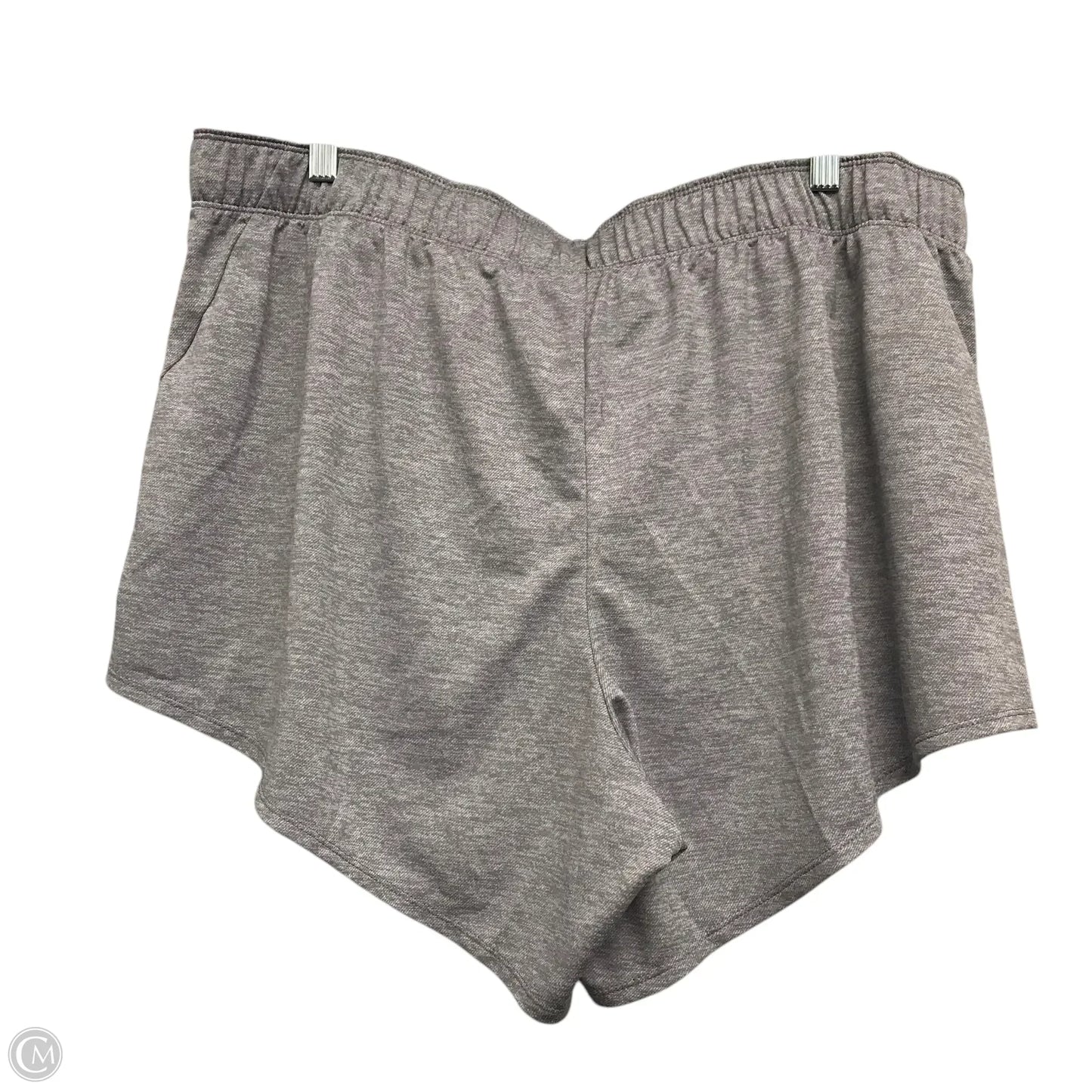 Athletic Shorts By Nike In Grey, Size: 1x