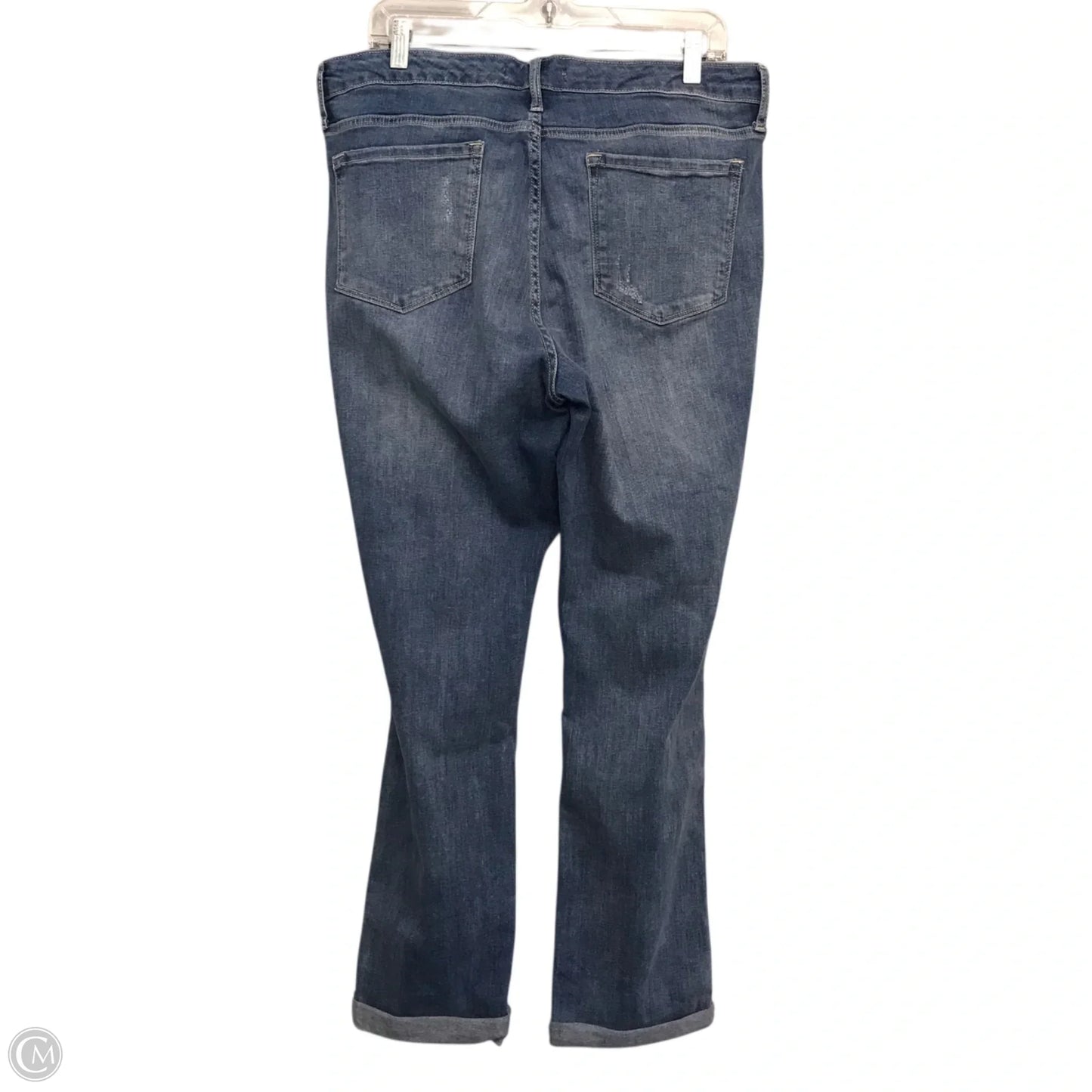 Jeans Boot Cut By Code Blue In Blue Denim, Size: 14