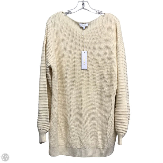 Sweater By Gilli In Beige, Size: S
