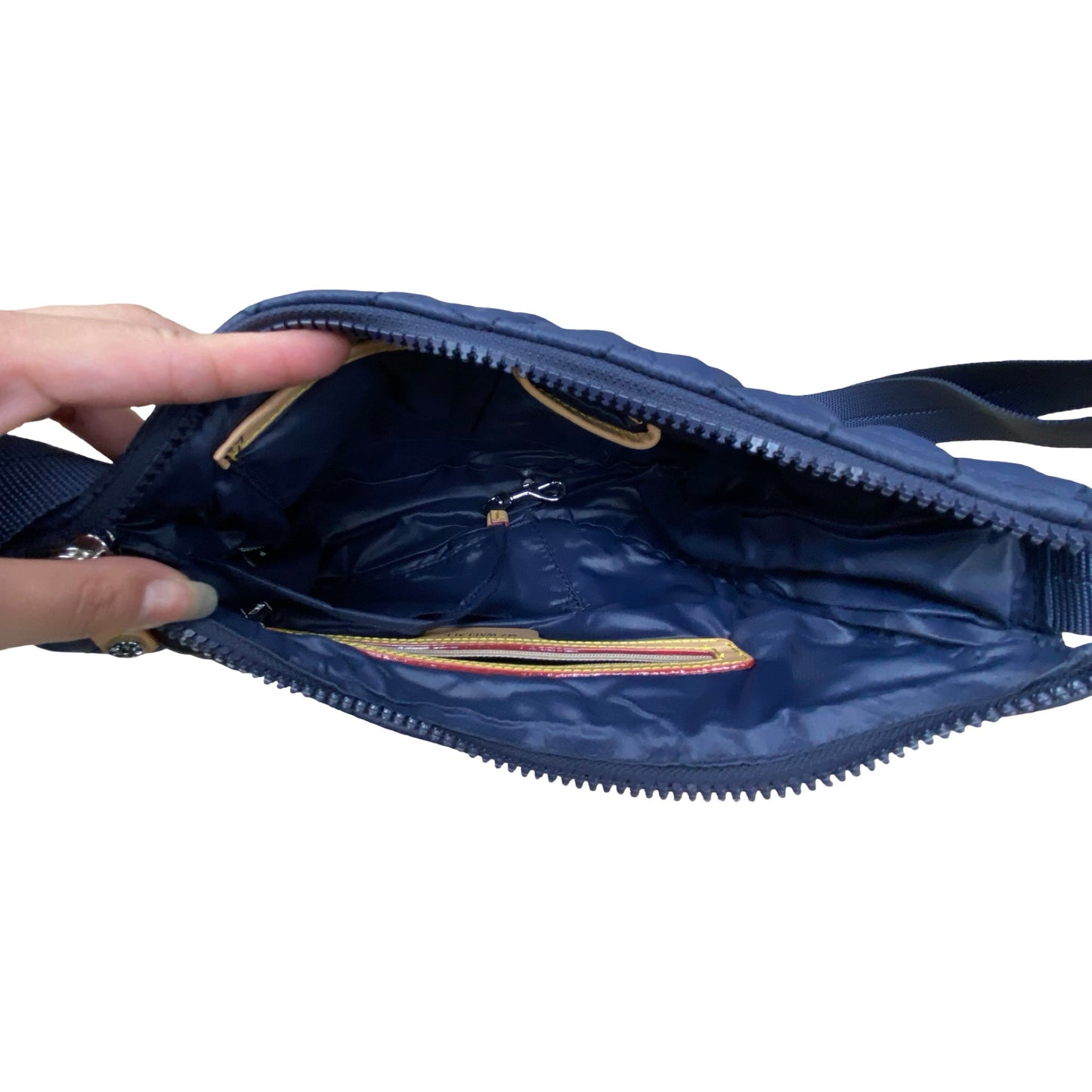 Handbag Designer By Mz Wallace In Navy, Size:Small