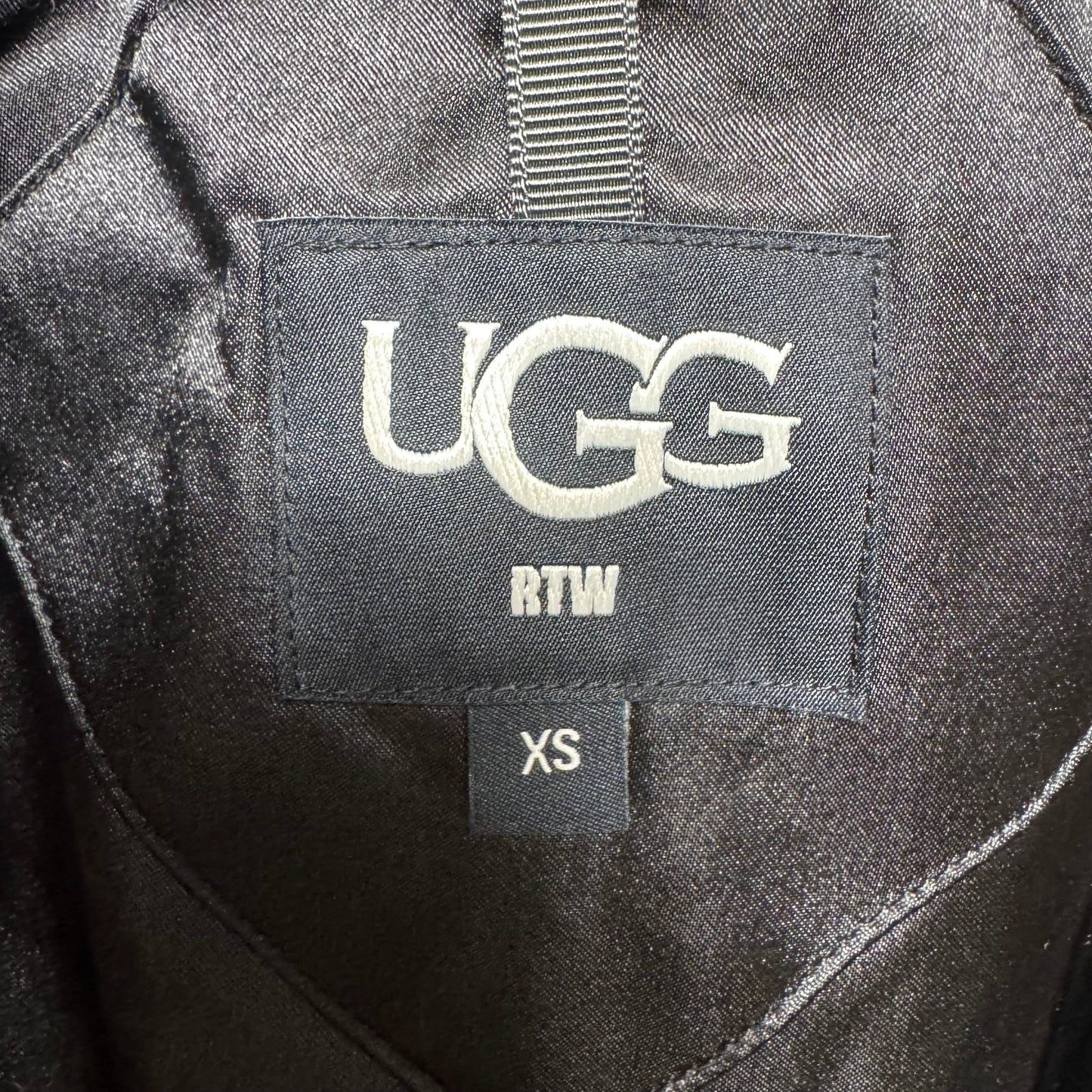 Gertrude Long Teddy Coat
 Designer By Ugg In Black, Size: Xs