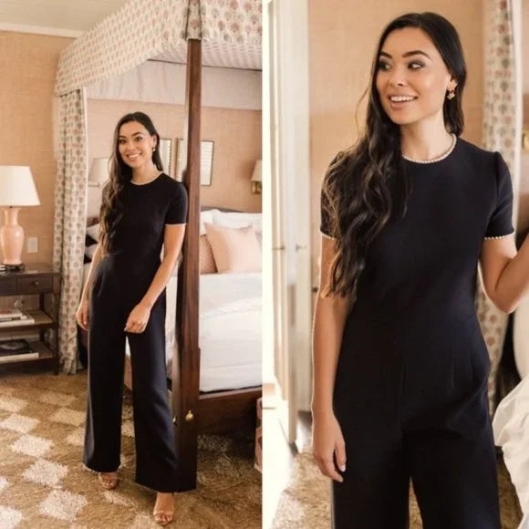 Jumpsuit By GAL MEETS GLAM In Black, Size: 2