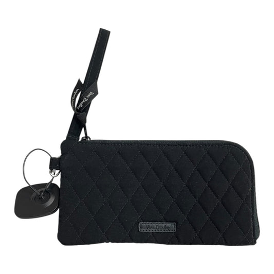 Wristlet By Vera Bradley In Black, Size:Medium