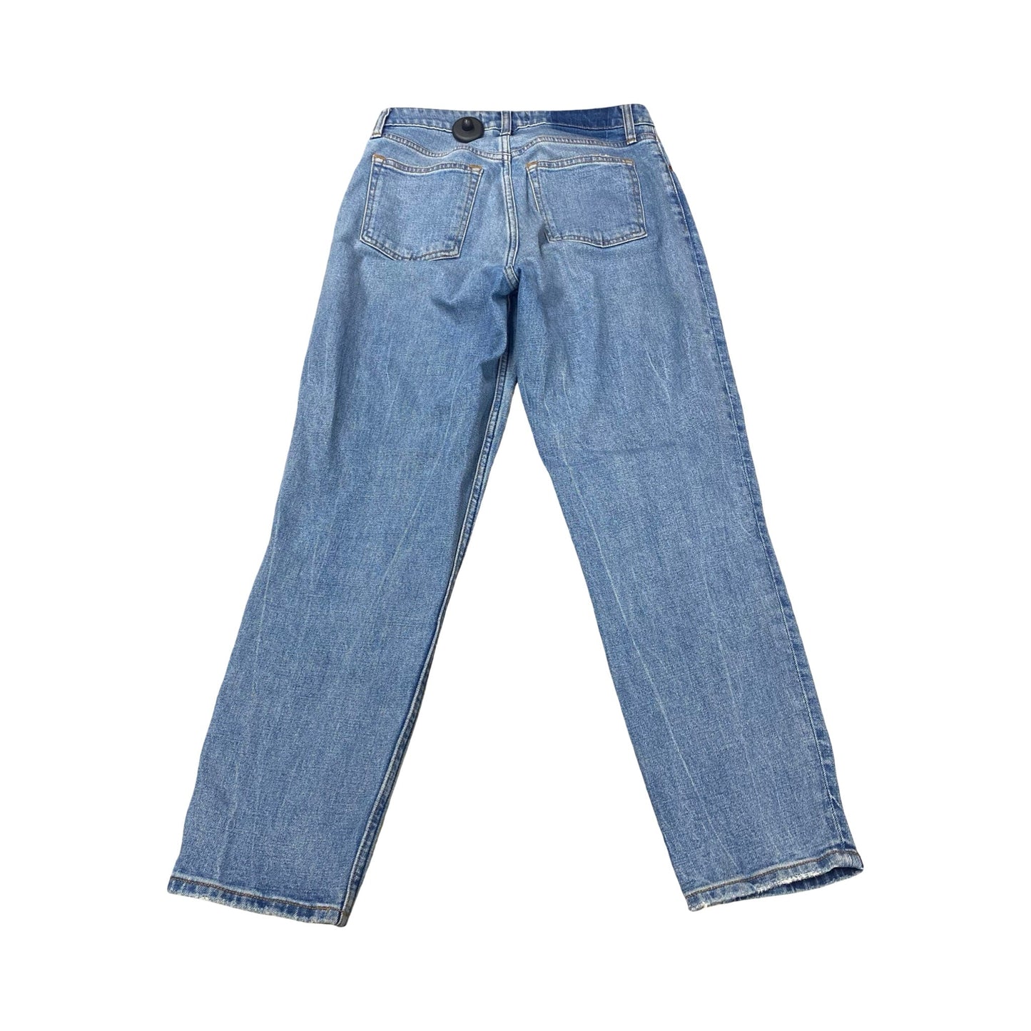 Jeans Straight By Abercrombie And Fitch In Blue Denim, Size:4