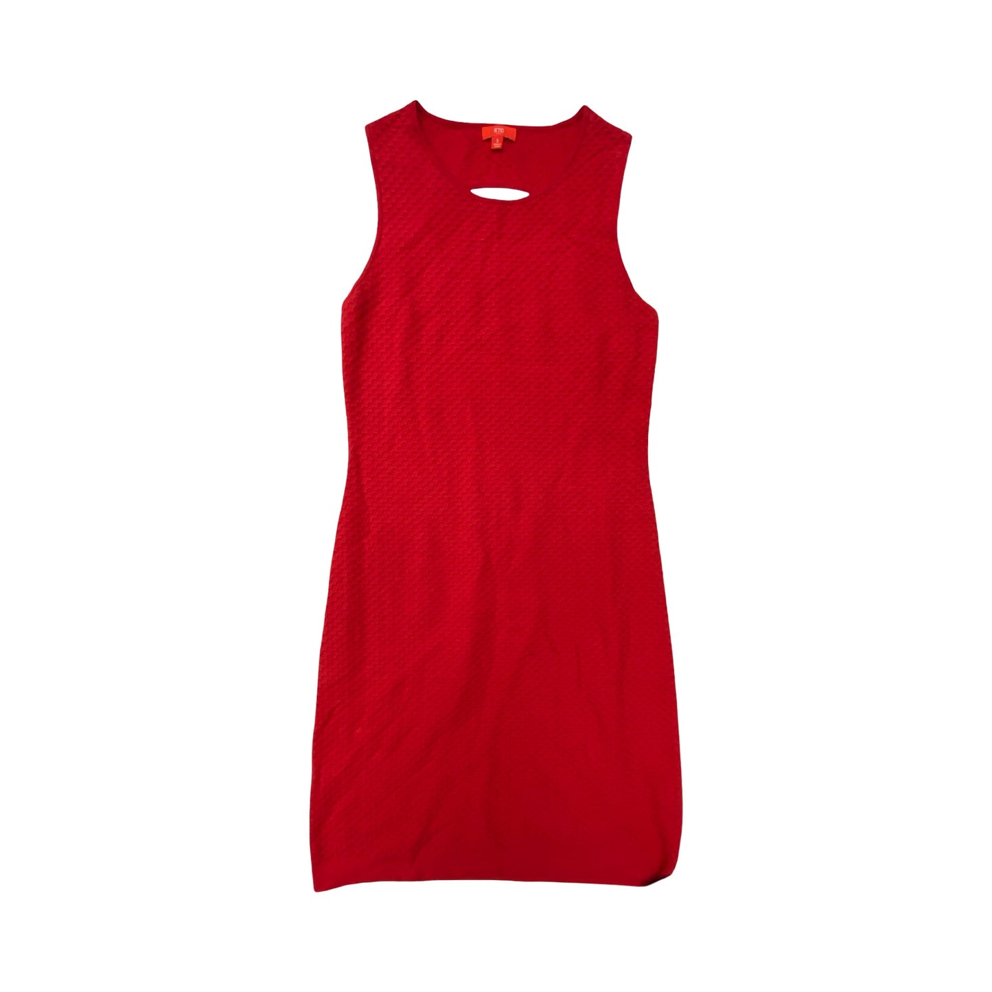 Dress Casual Midi By Etcetra In Red, Size:S