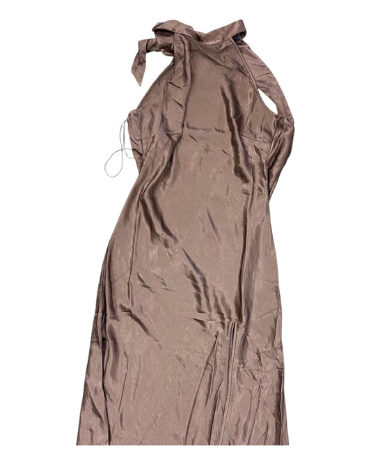 Dress Party Midi By Windsor In Brown, Size:M