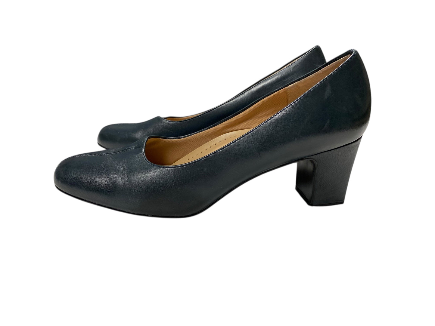 Shoes Heels Block By Cmb In Navy, Size:9.5