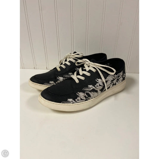 Shoes Athletic By Bare Traps In Black & Cream, Size: 7