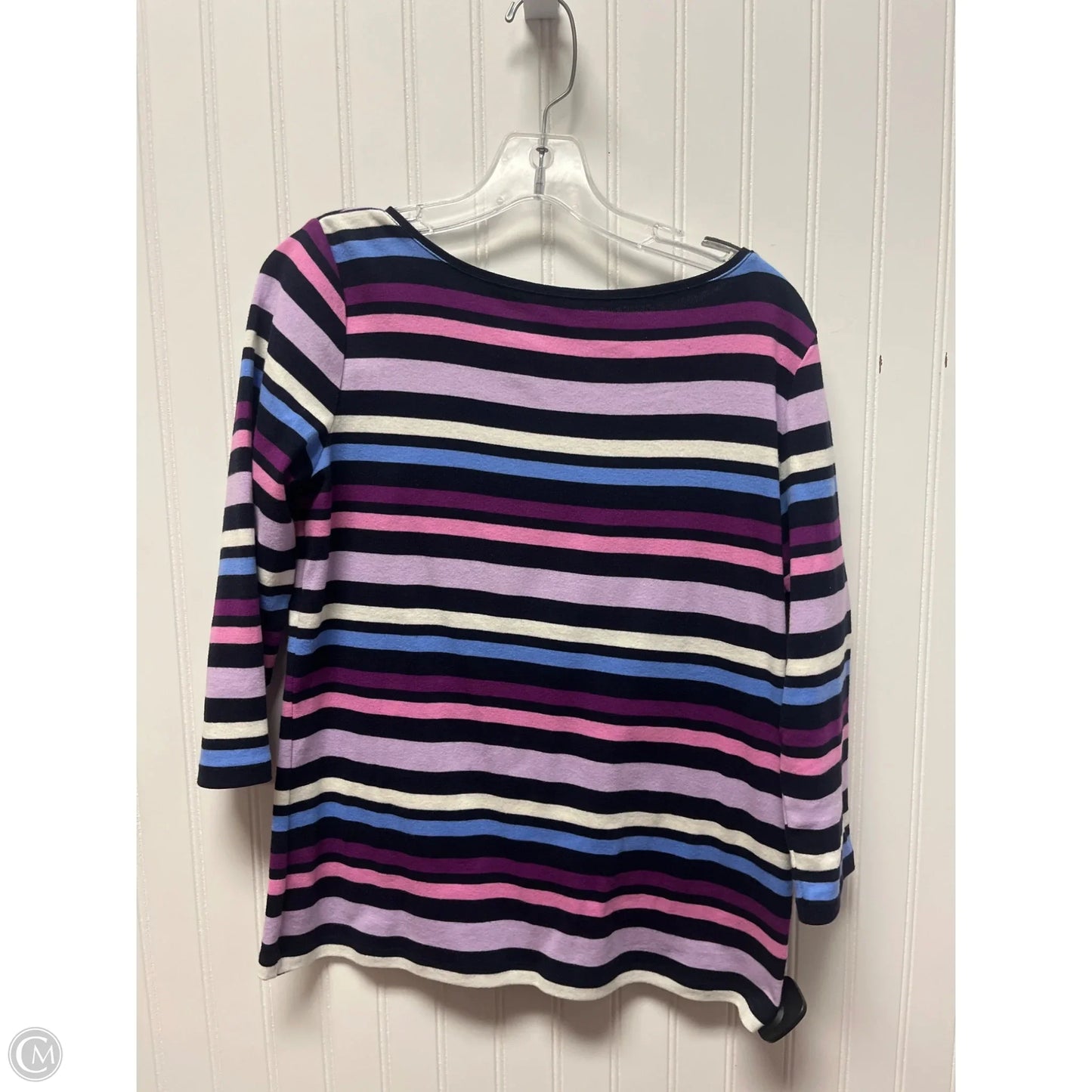 Top Long Sleeve By Talbots In Multi-colored, Size: Mp