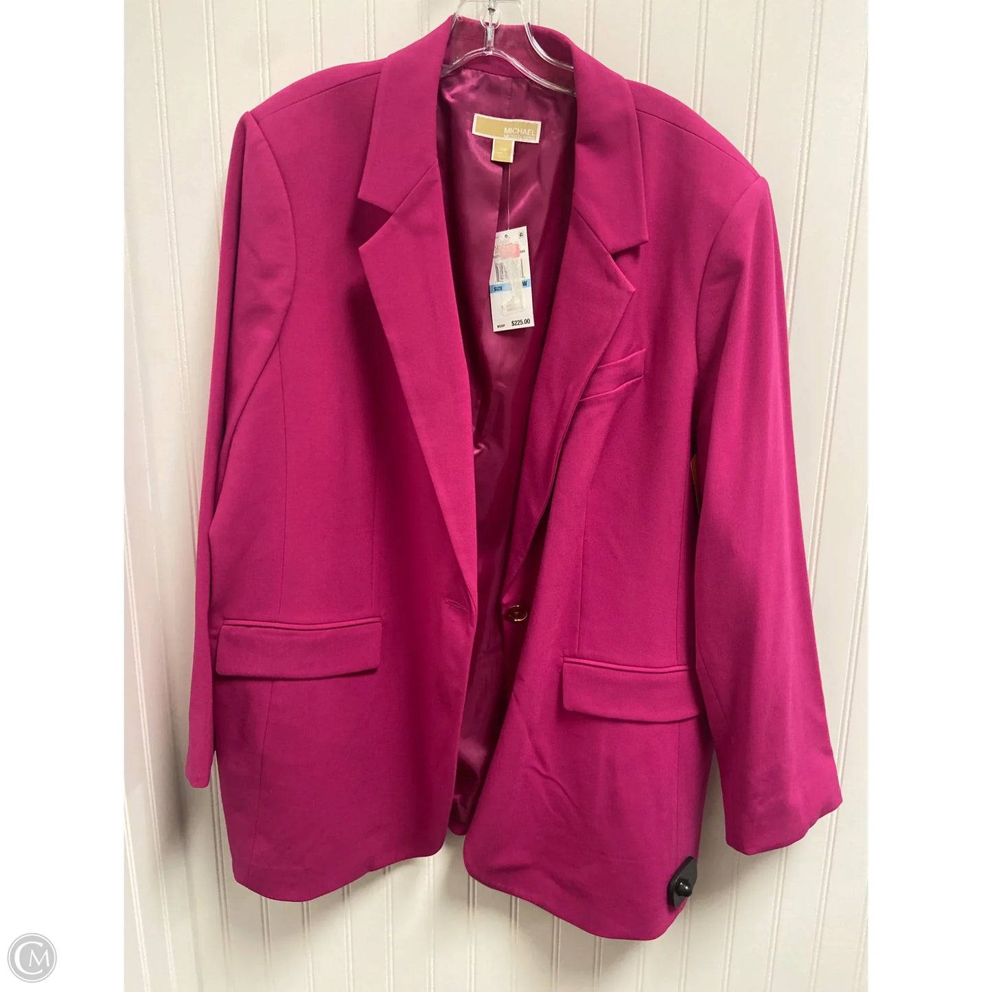 Blazer By Michael By Michael Kors In Pink, Size: 2x