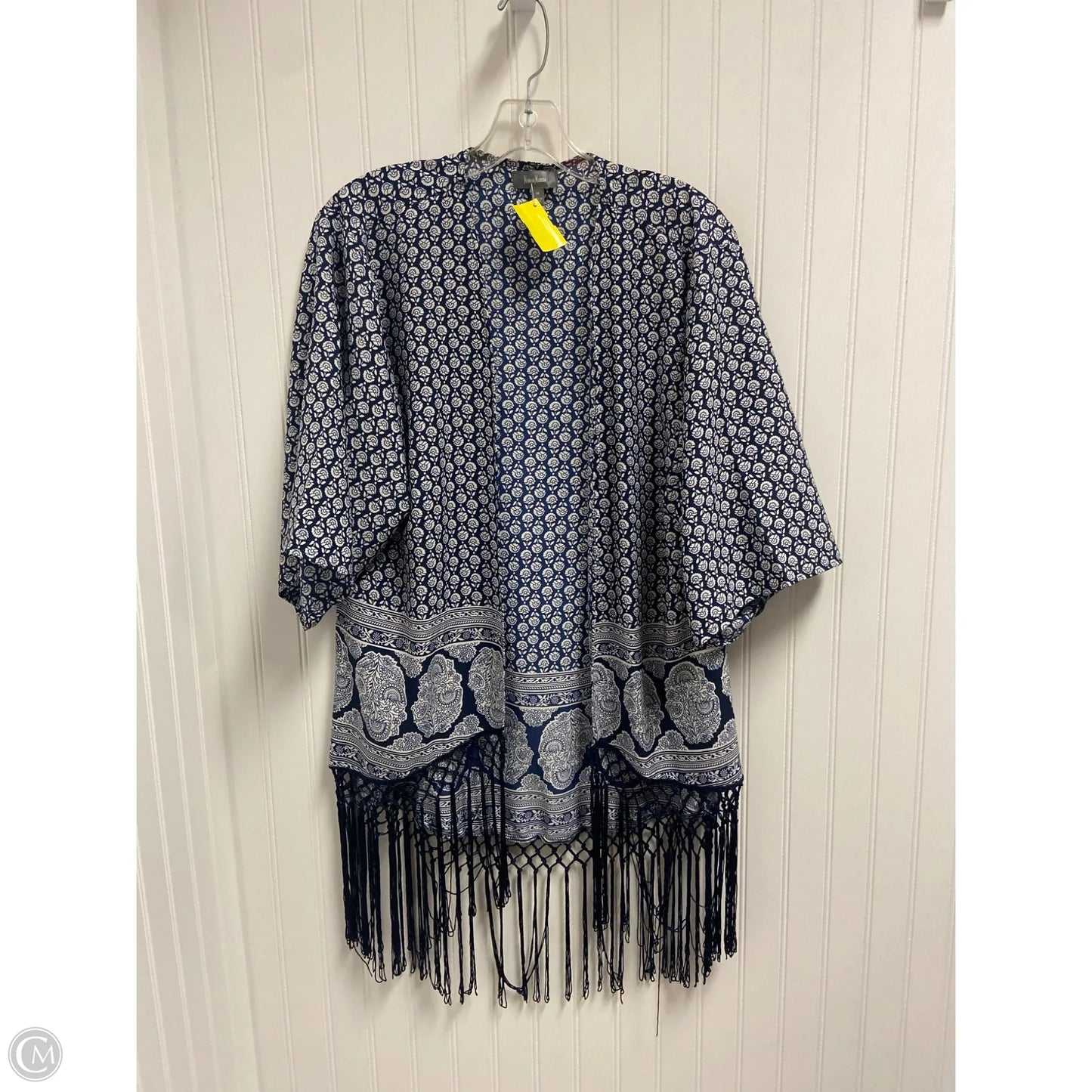 Shawl Designer By Neiman Marcus In Blue, Size: M