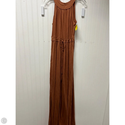 Dress Casual Maxi By Banana Republic In Orange, Size: M