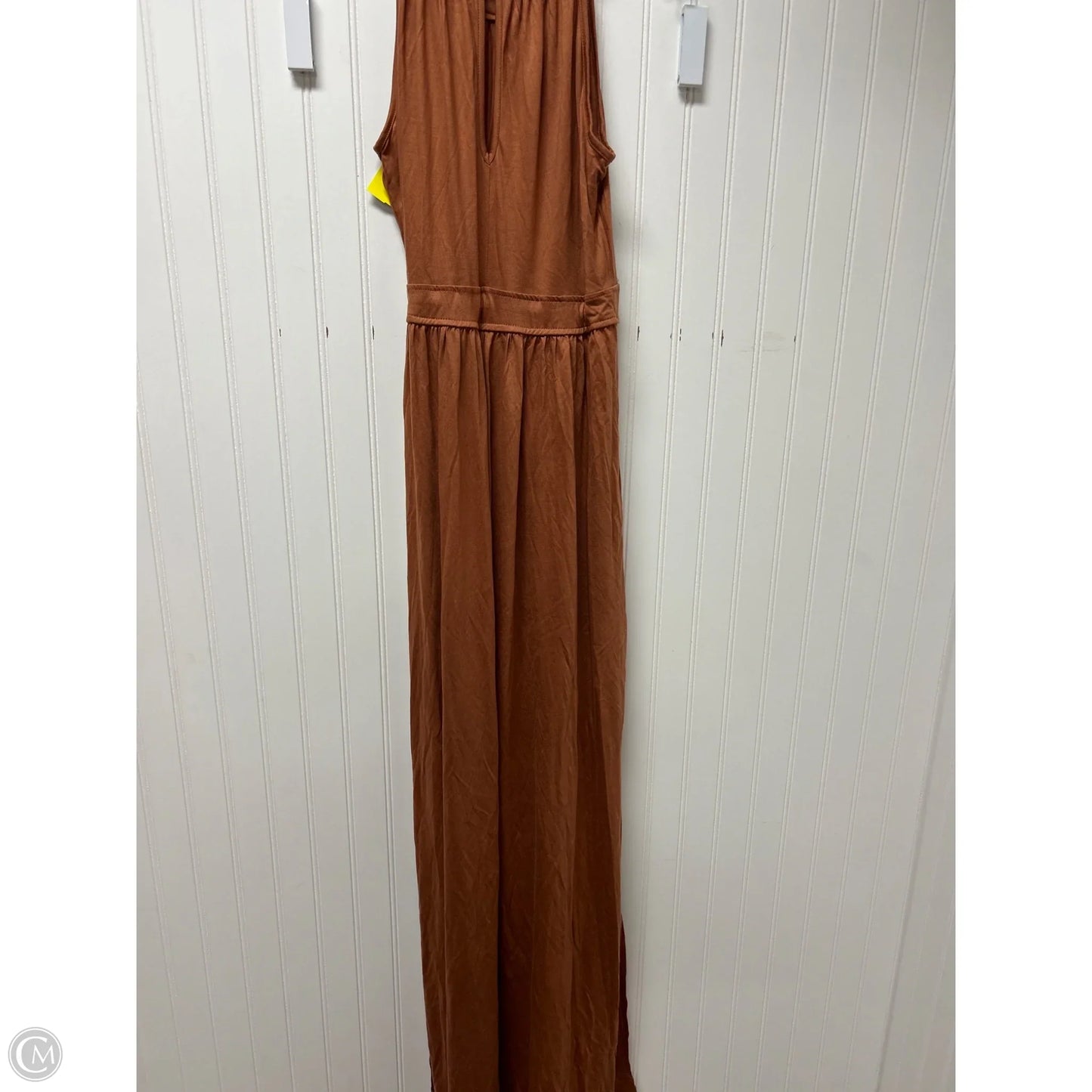 Dress Casual Maxi By Banana Republic In Orange, Size: M