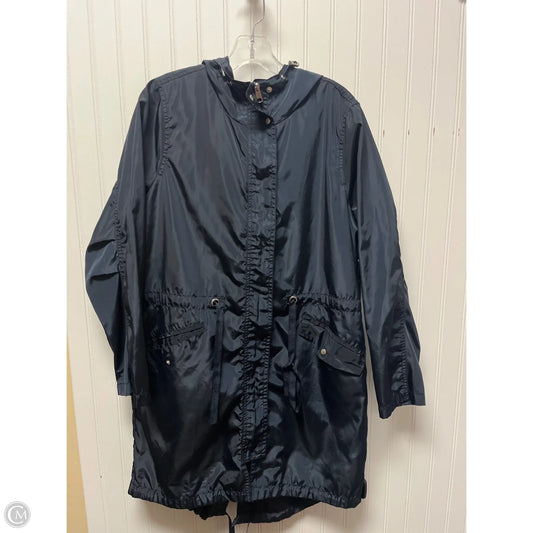 Jacket Windbreaker By Ci Sono In Blue, Size: L