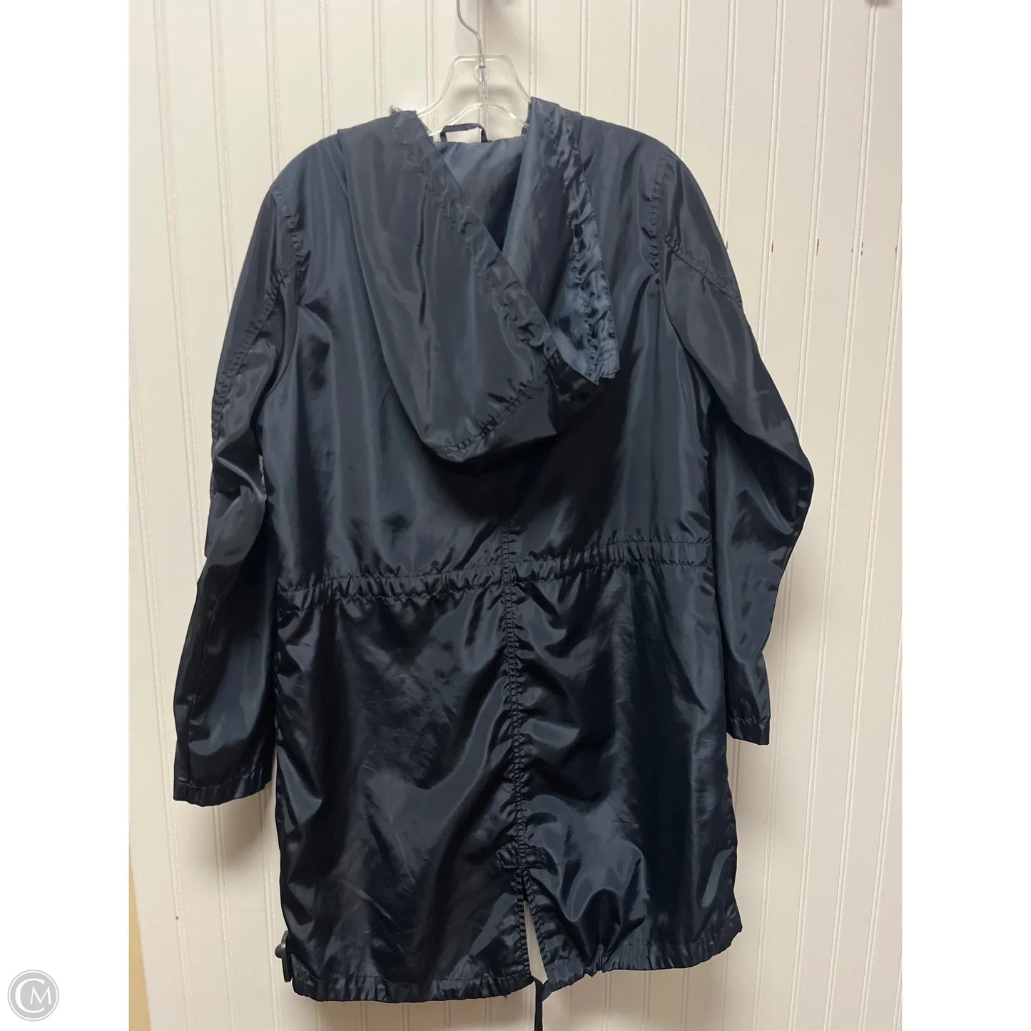 Jacket Windbreaker By Ci Sono In Blue, Size: L