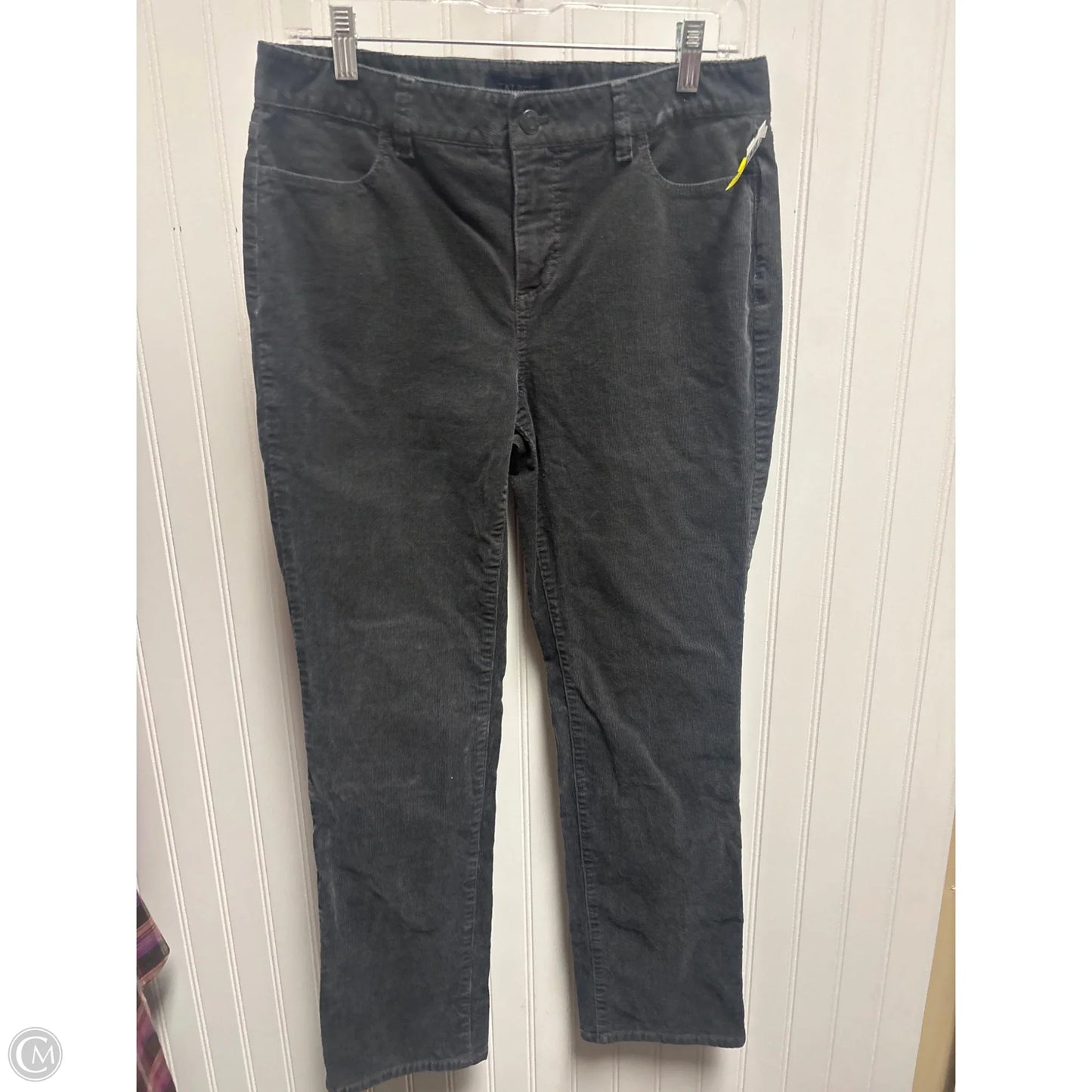 Pants Corduroy By Talbots In Grey, Size: 10p