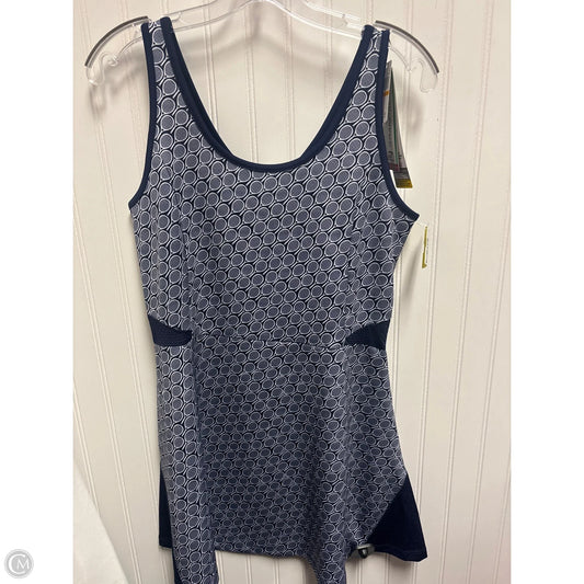 Athletic Dress By Cmc In Blue & White, Size: S
