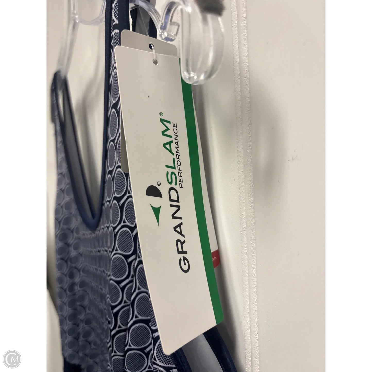 Athletic Dress By Cmc In Blue & White, Size: S