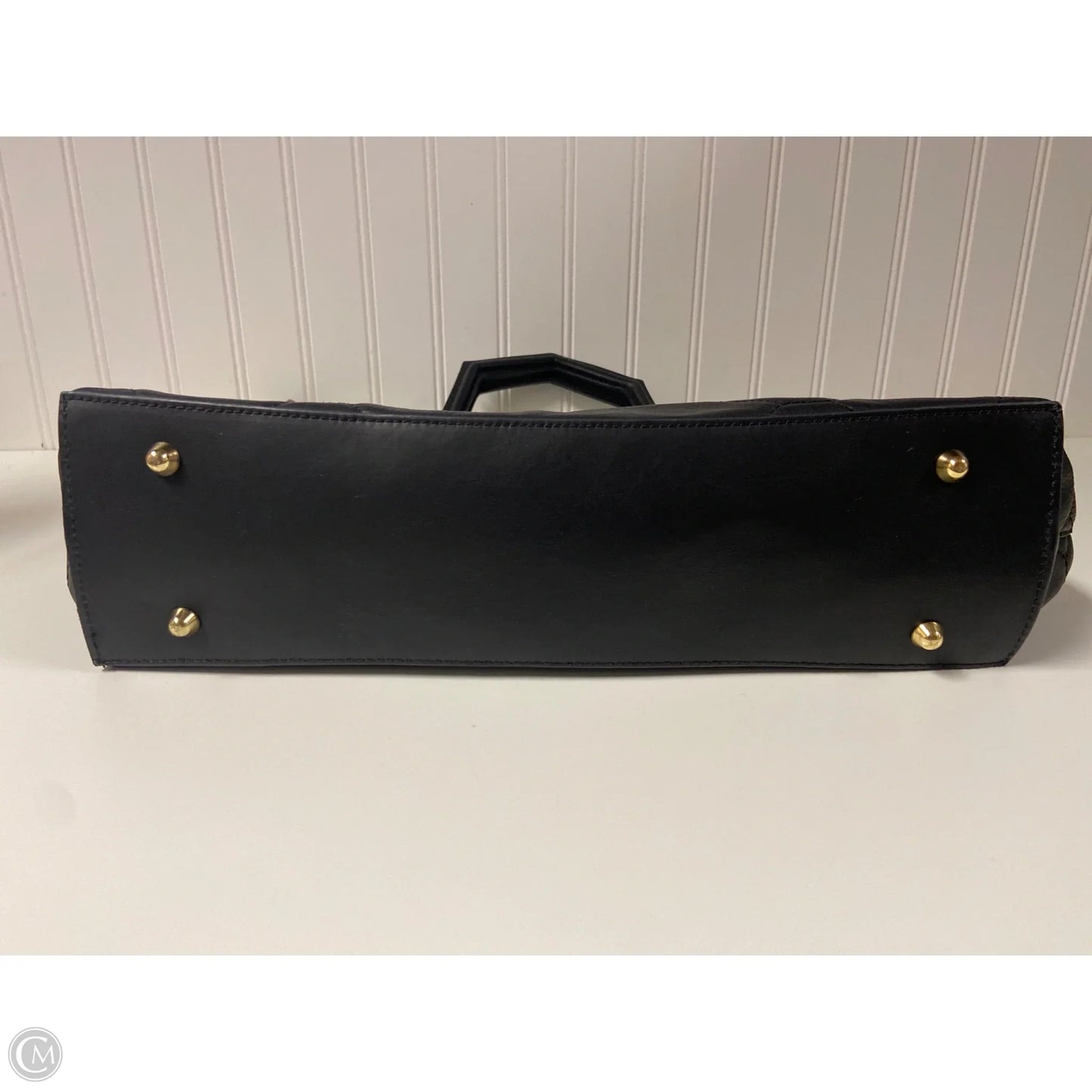 Handbag Leather By Cmc, Size: Large