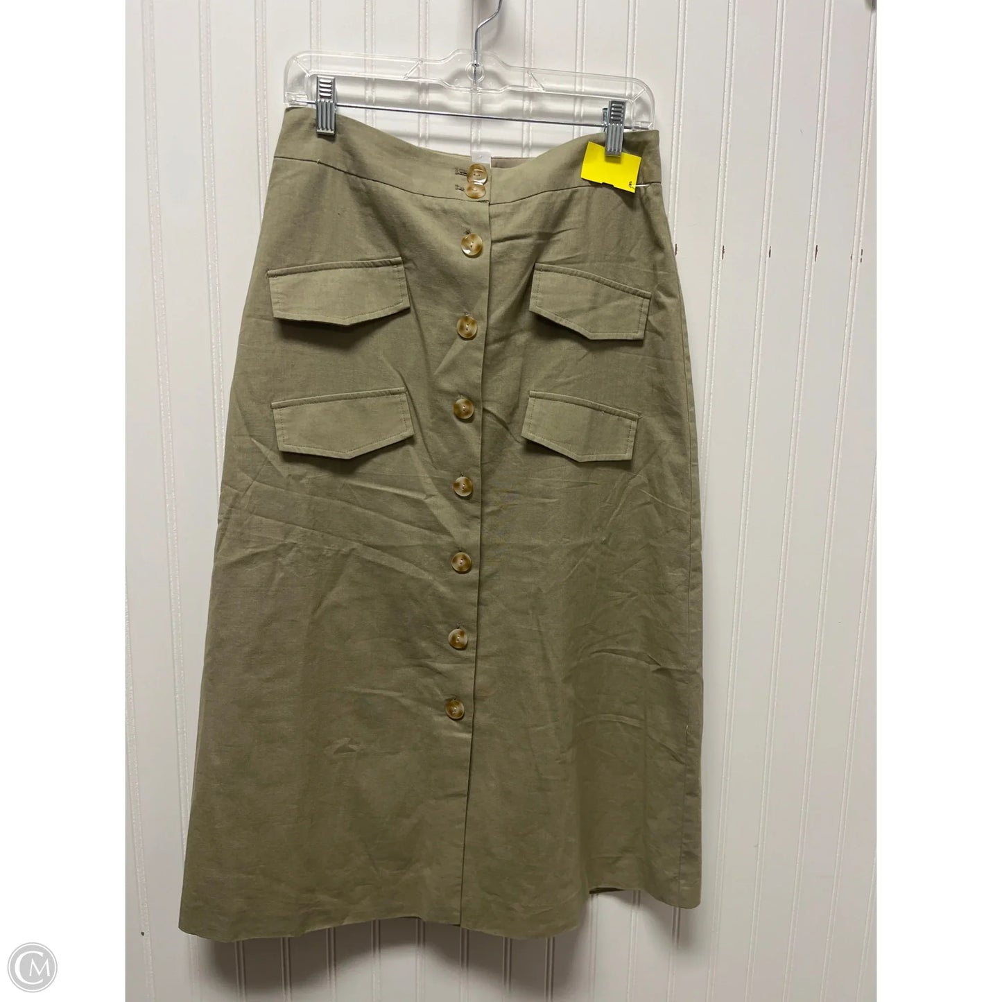 Skirt Maxi By Mare Mare In Green, Size: M