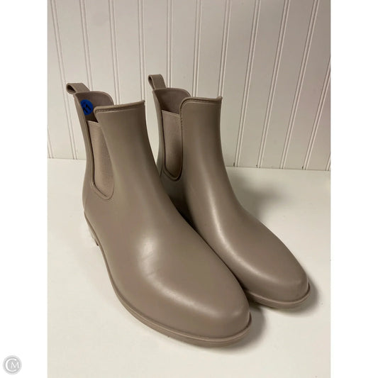 Boots Rain By A New Day In Taupe, Size: 11