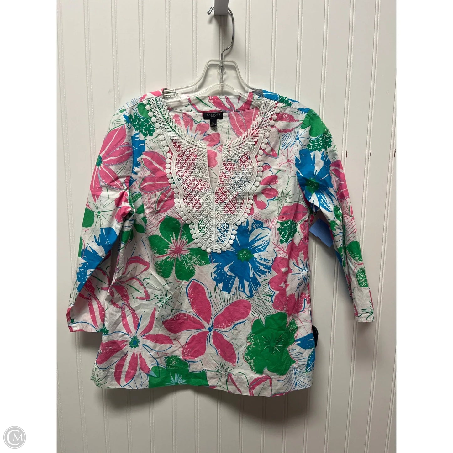 Top Long Sleeve By Talbots In Multi-colored, Size: Sp