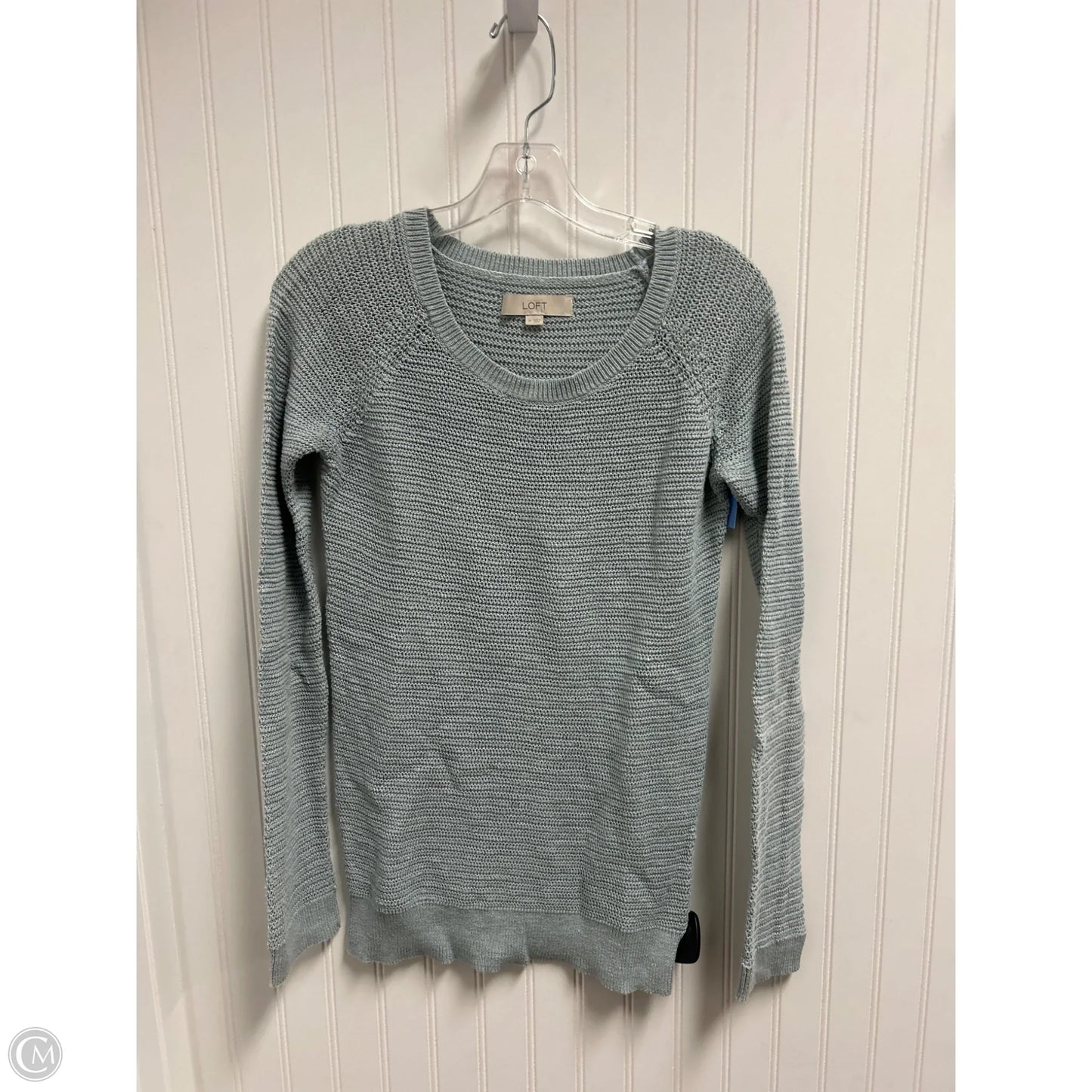 Sweater By Loft In Aqua, Size: M