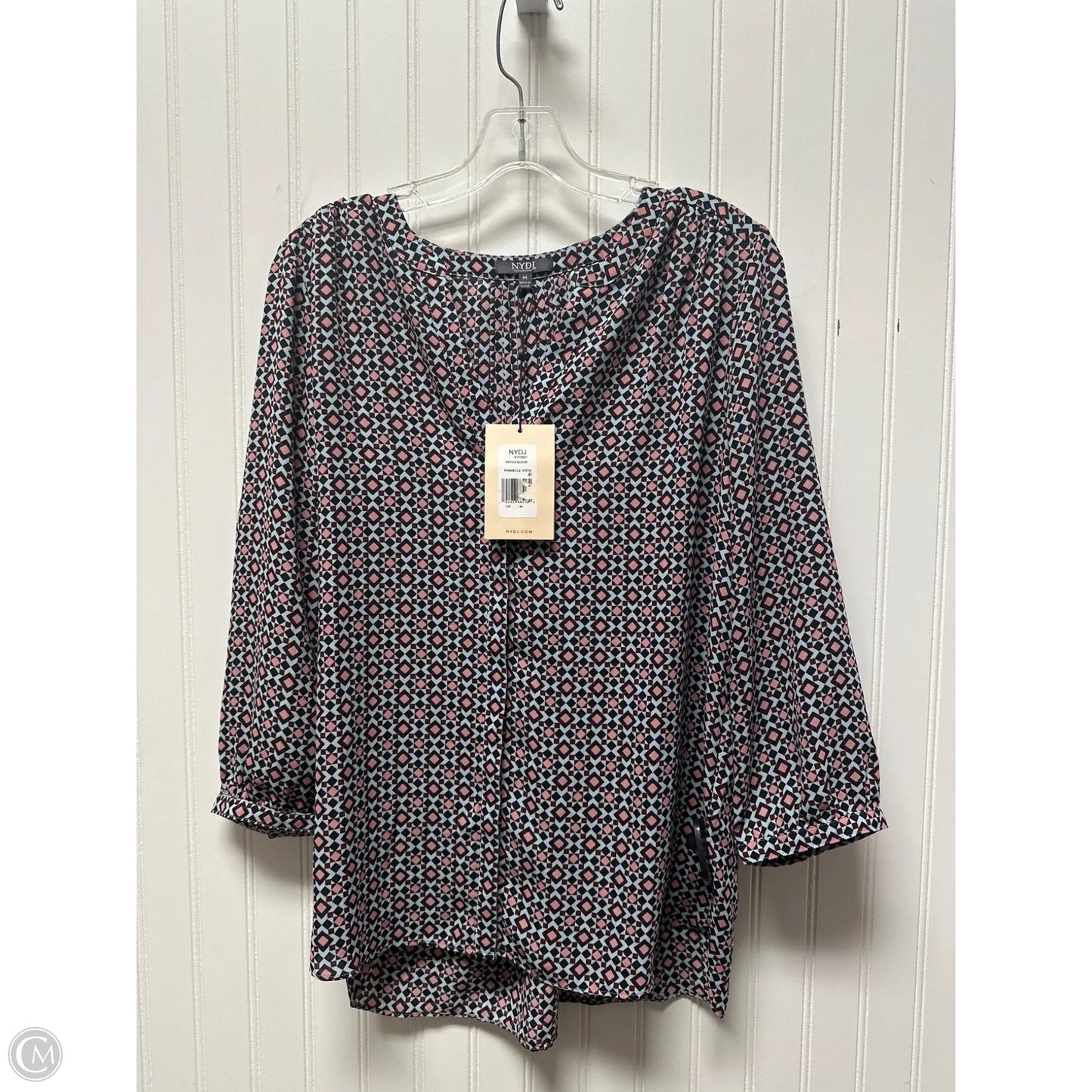 Top Long Sleeve By Not Your Daughters Jeans In Multi-colored, Size: M