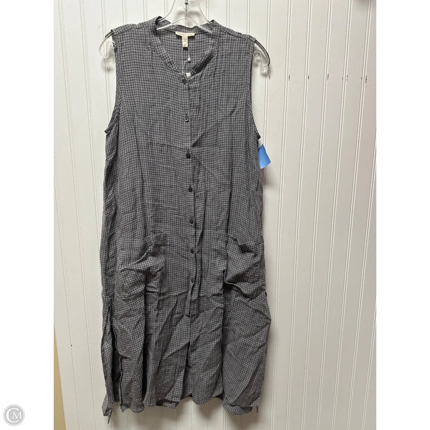 Shawl By Eileen Fisher In Grey, Size: M