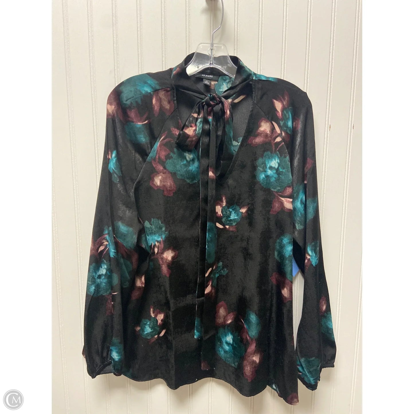 Top Long Sleeve By Alfani In Multi-colored, Size: Xl