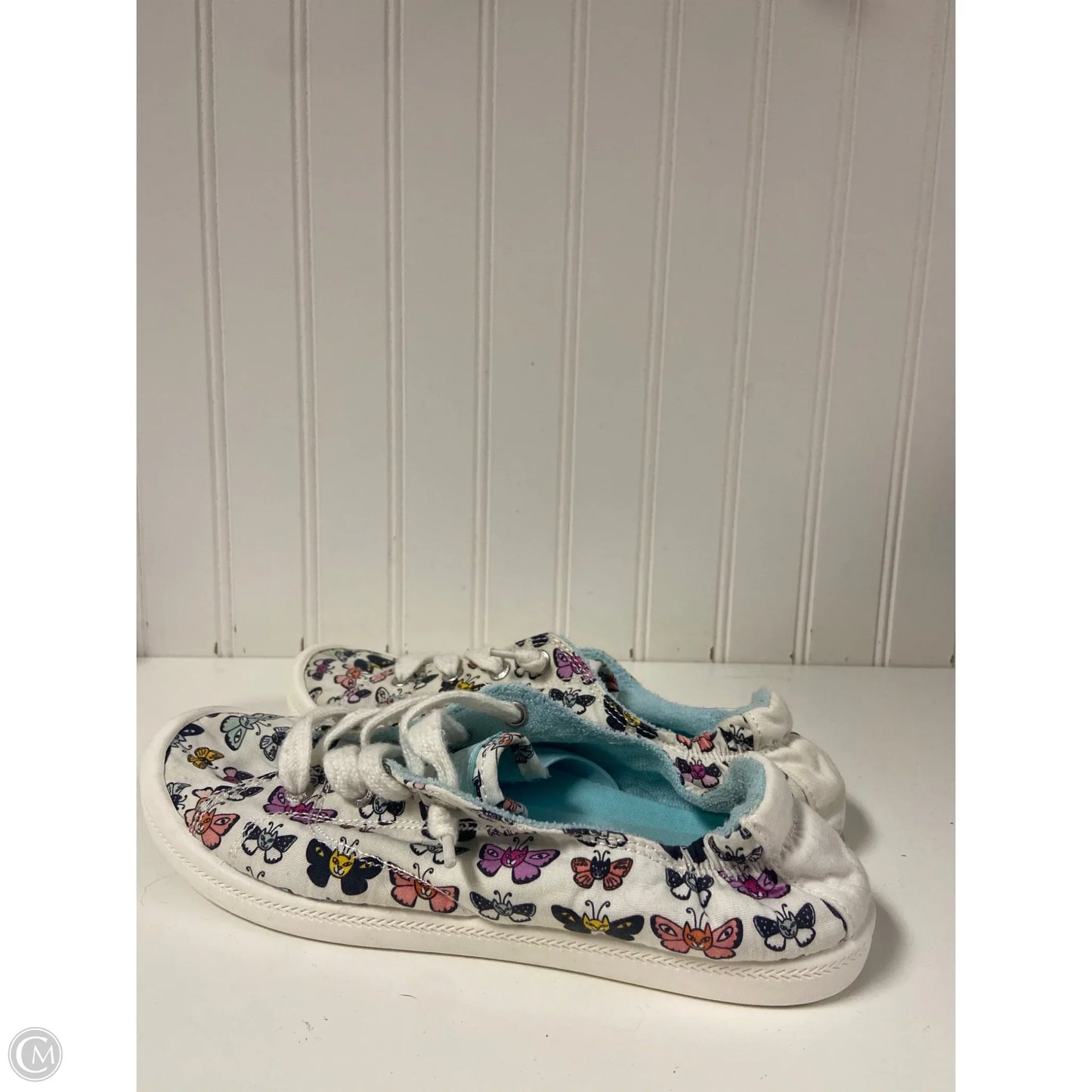 Shoes Sneakers By Bobs In Multi-colored, Size: 7