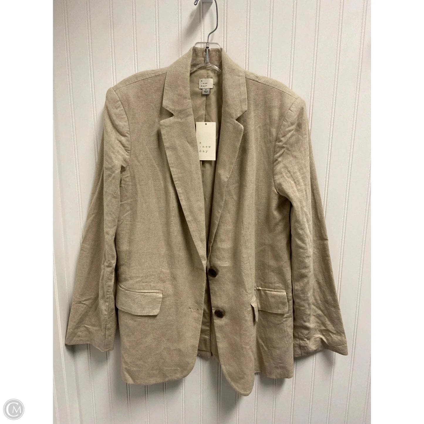Blazer By A New Day In Beige, Size: S
