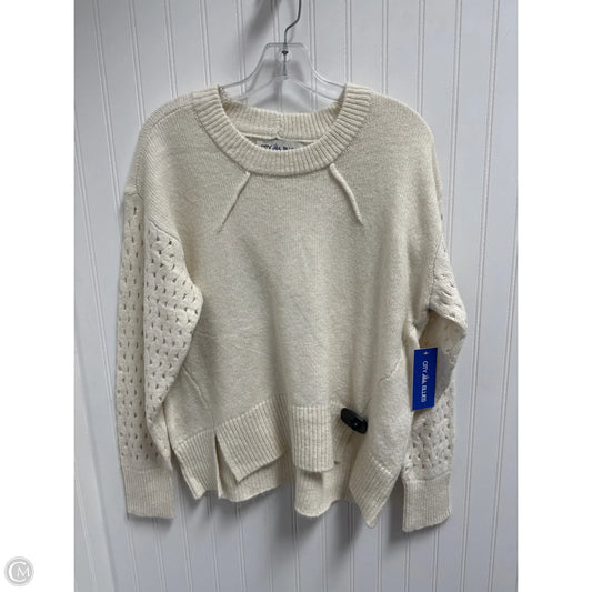 Sweater By Clothes Mentor In Beige, Size: M