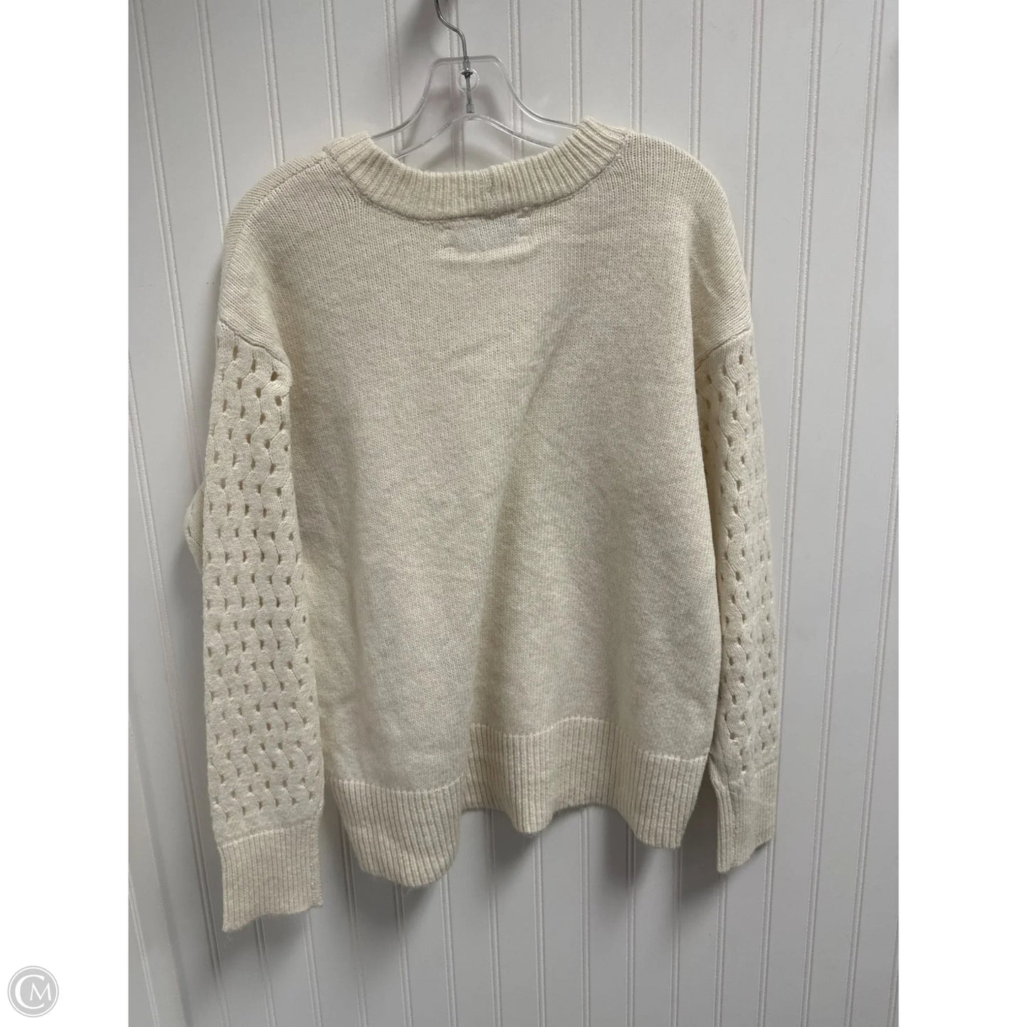 Sweater By Clothes Mentor In Beige, Size: M