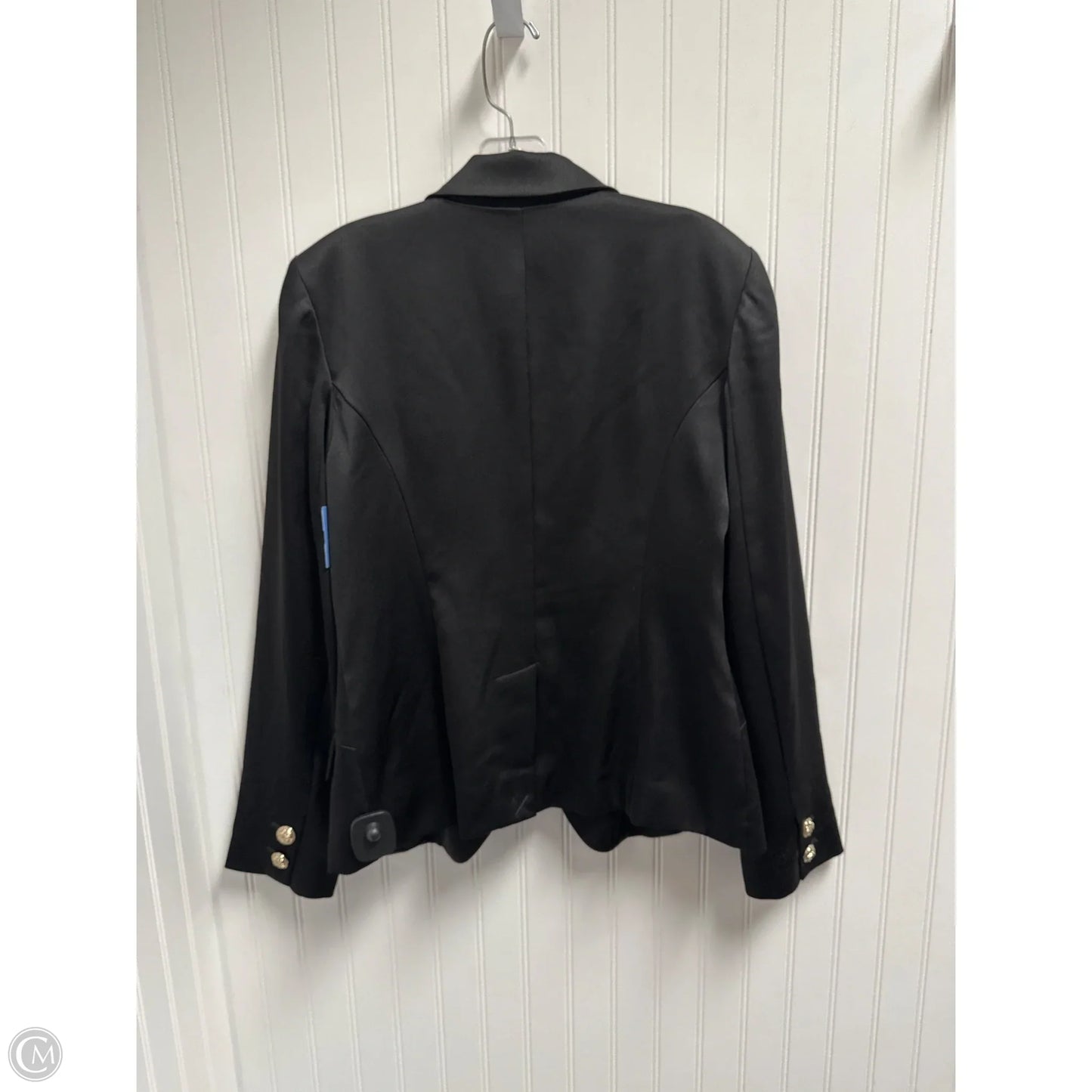 Blazer By Guess In Black & Gold, Size: M