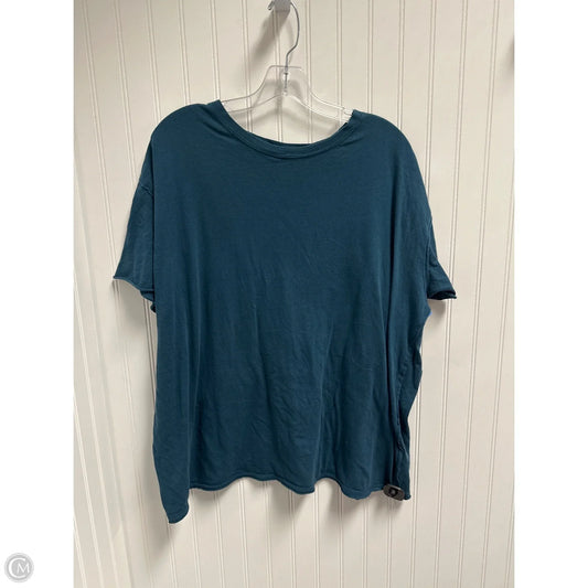 Top Short Sleeve By We The Free In Teal, Size: L