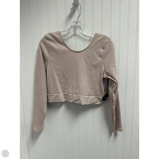 Top Long Sleeve By Victorias Secret In Pink, Size: Xl