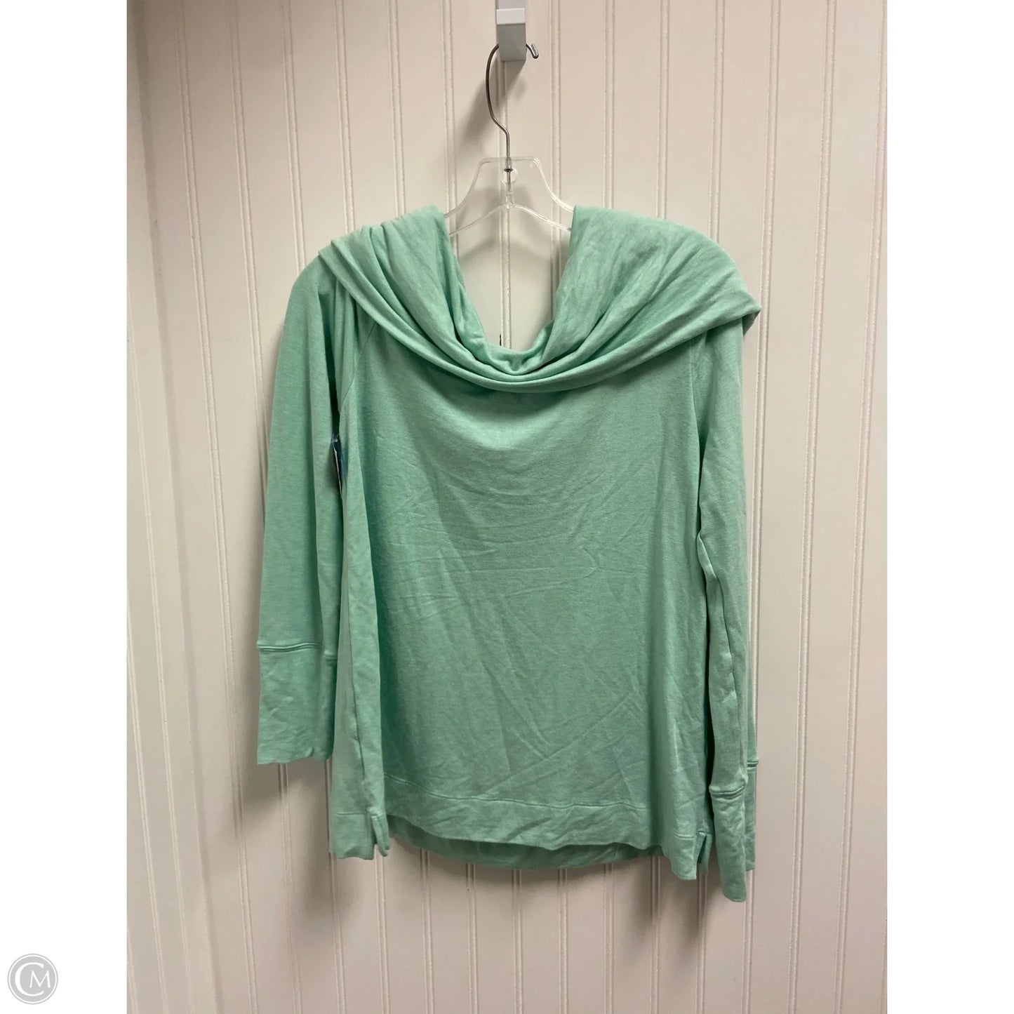 Top Long Sleeve Designer By Lilly Pulitzer In Green, Size: M