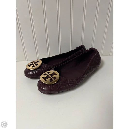 Shoes Designer By Tory Burch In Maroon, Size: 9