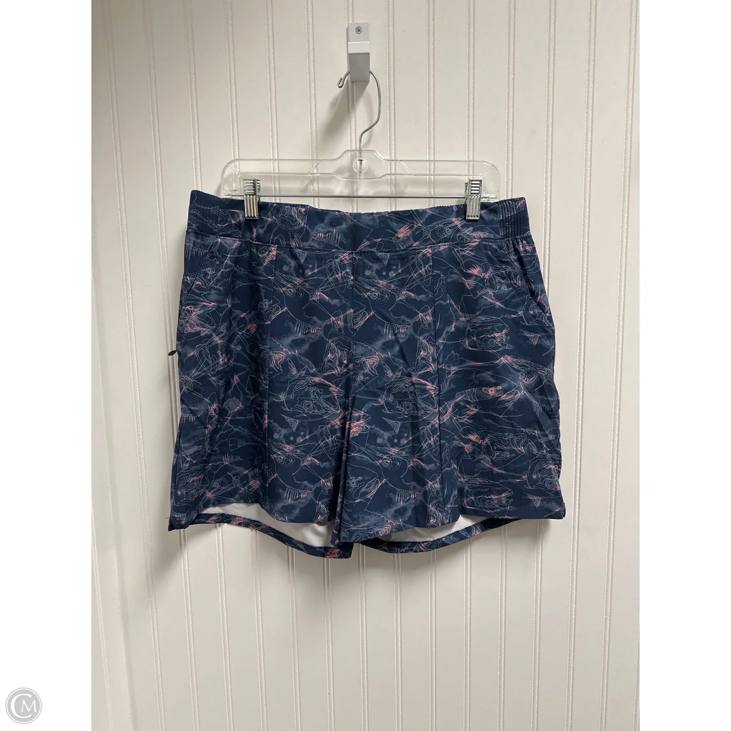 Athletic Shorts By Columbia In Blue, Size: L