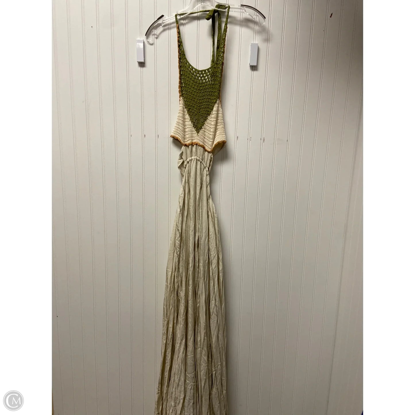 Dress Casual Maxi By Free People In Beige, Size: Xs