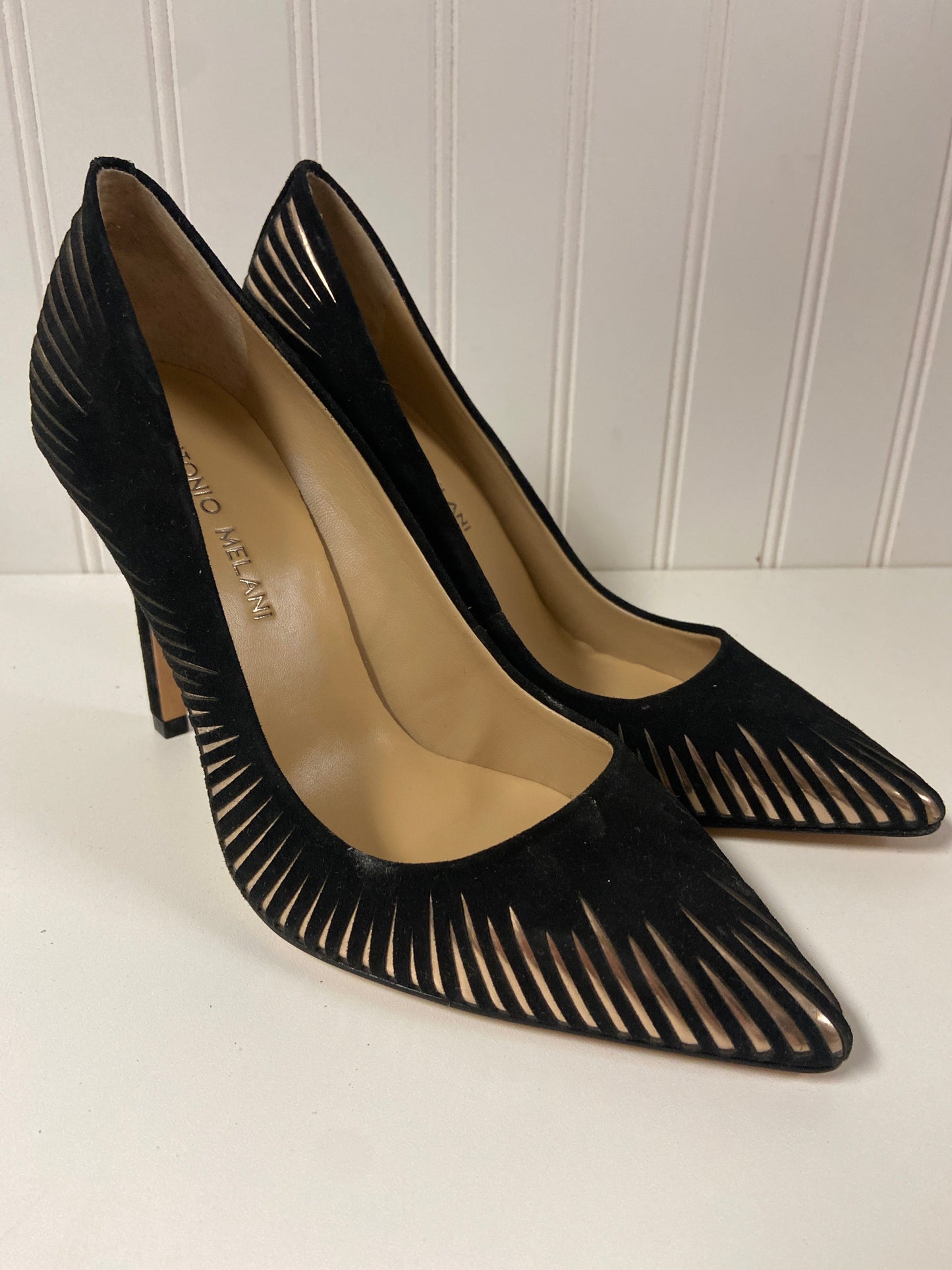 Shoes Heels Stiletto By Antonio Melani In Black, Size: 7