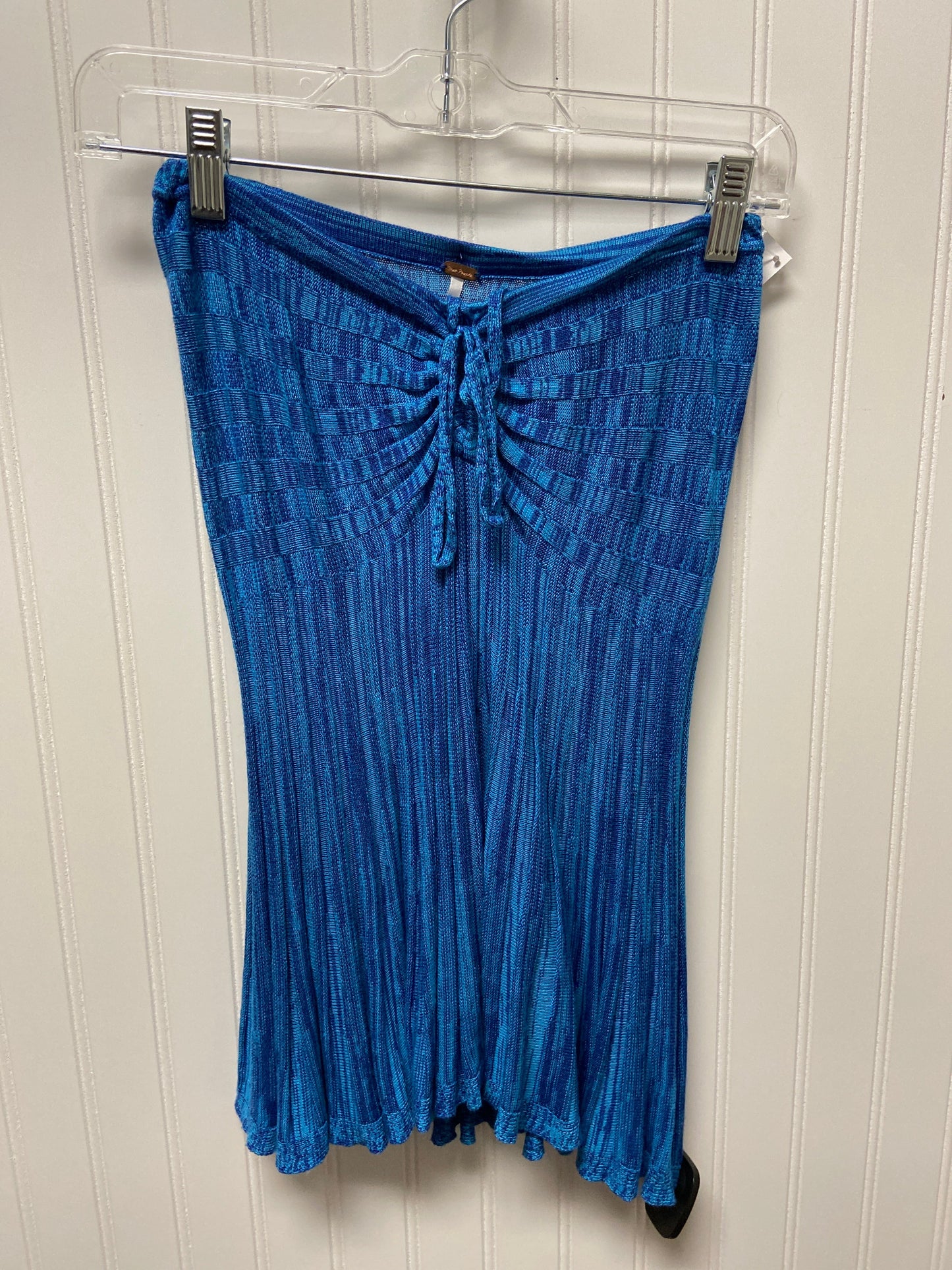 Top Sleeveless By Free People In Blue, Size: S