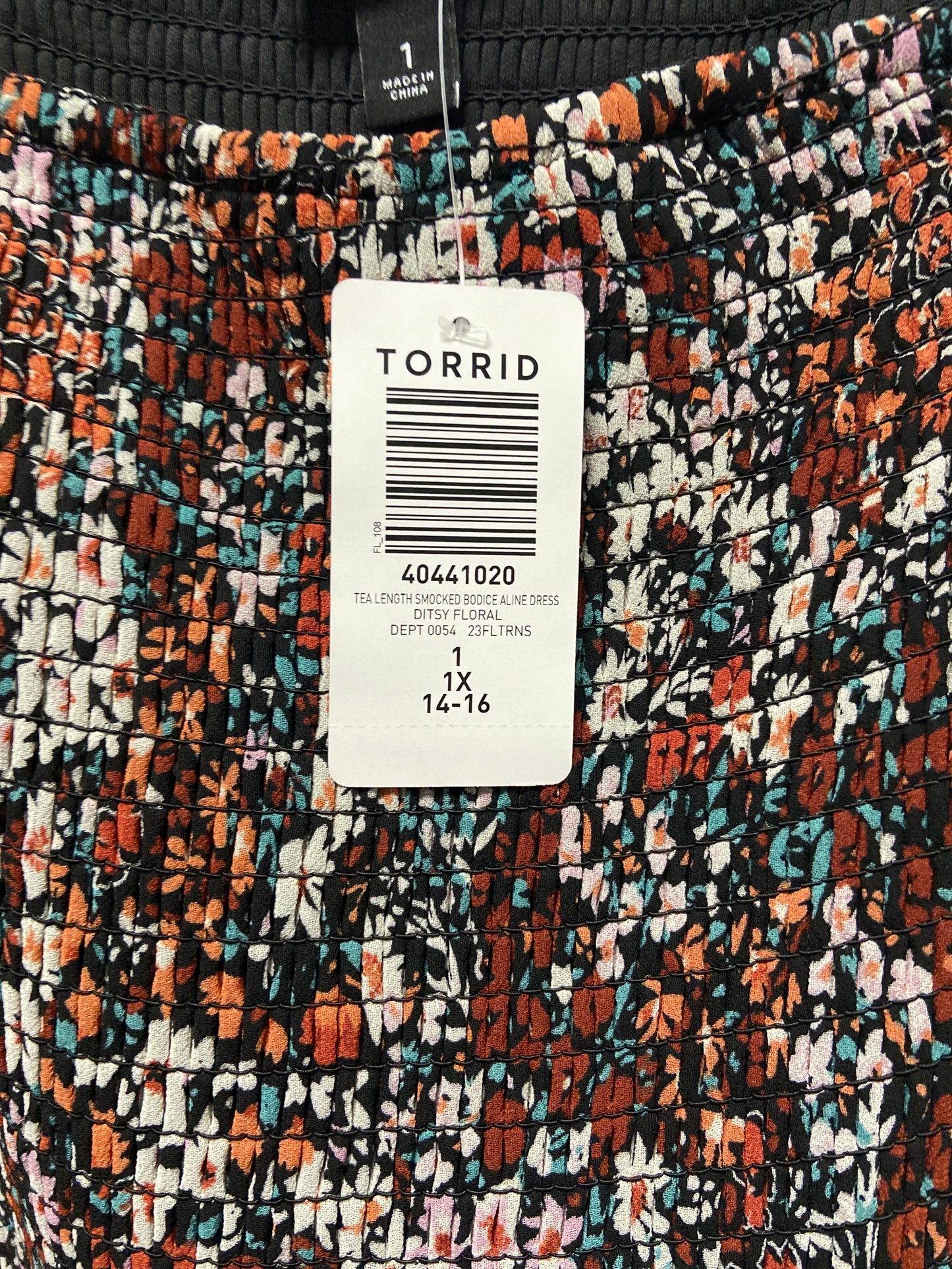 Dress Casual Maxi By Torrid In Floral Print, Size: 1x